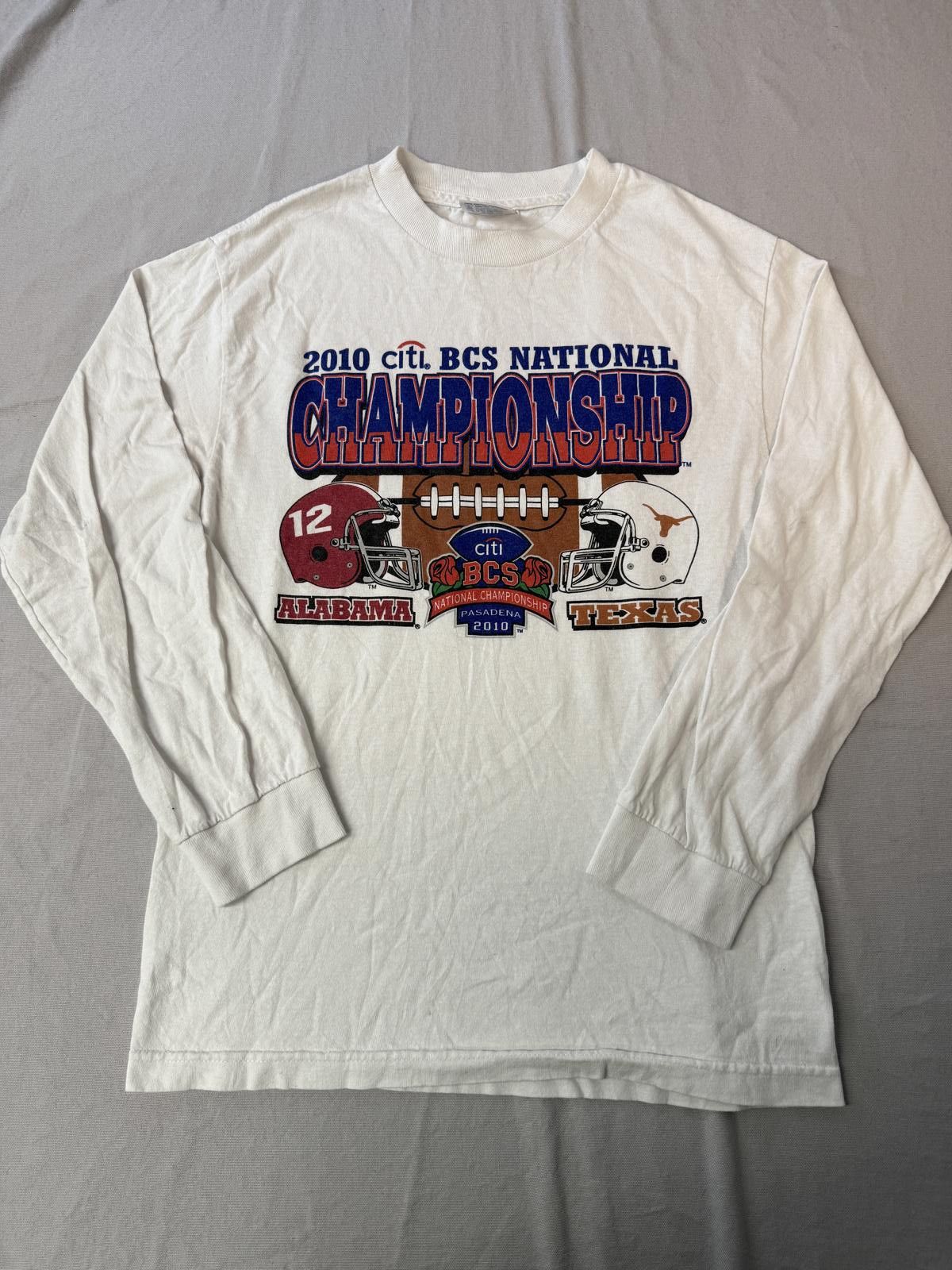 Designer BCS National Championship 2010 LS T-shirt Alabama vs Texas Size US S / EU 44-46 / 1 - 1 Thumbnail