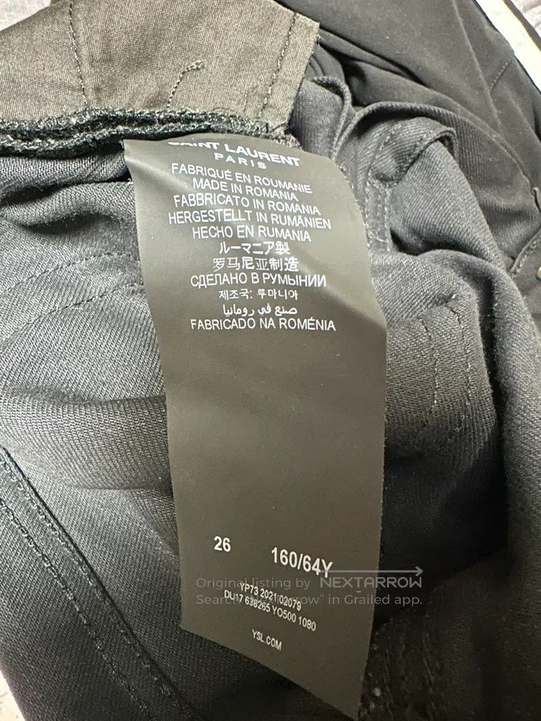 Saint Laurent Paris Saint Laurent Paris Jeans Size US 26 / EU 42 - 4 Thumbnail
