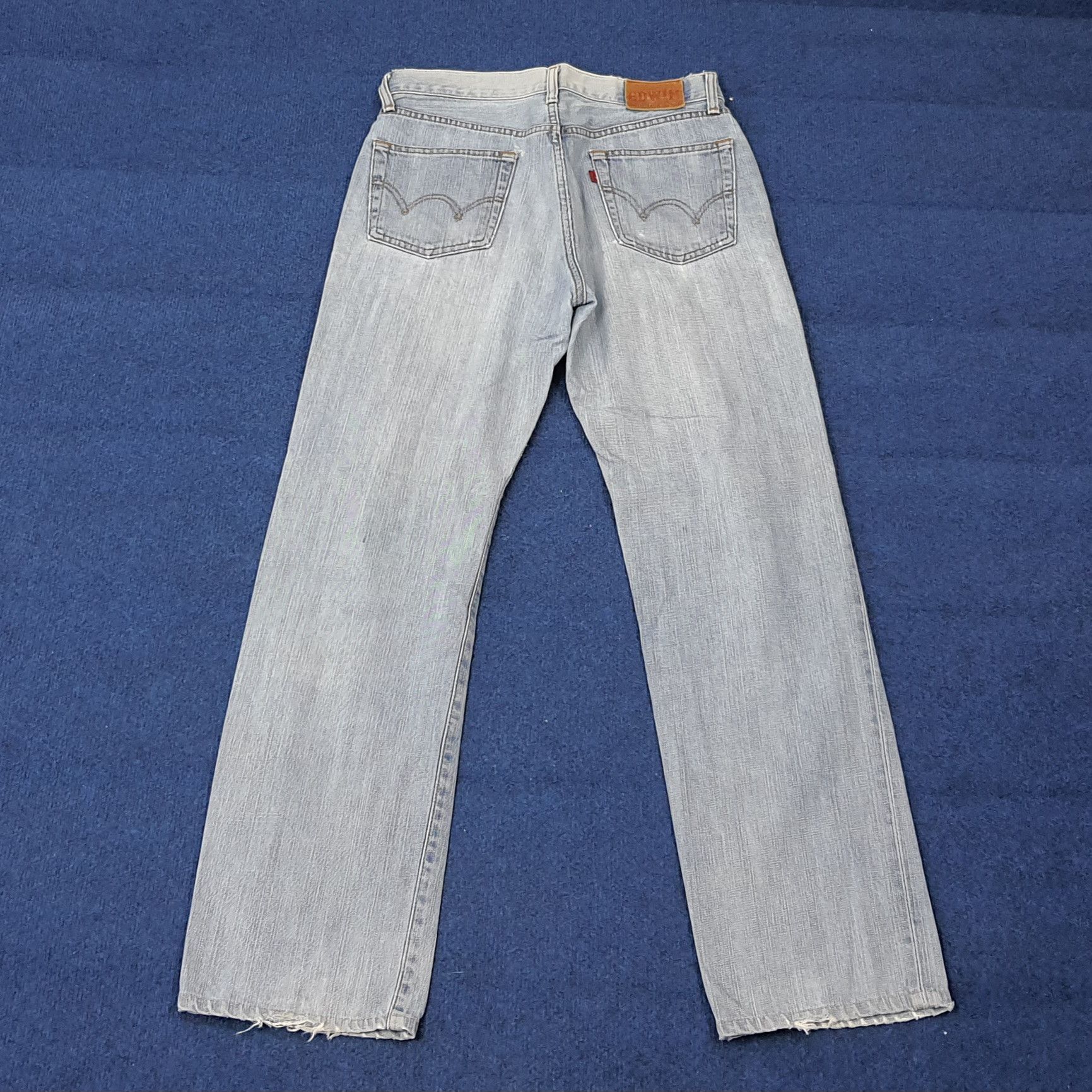 Edwin Vintage Edwin 503 Distressed Style Denim C272N24 Size US 29 - 5 Thumbnail