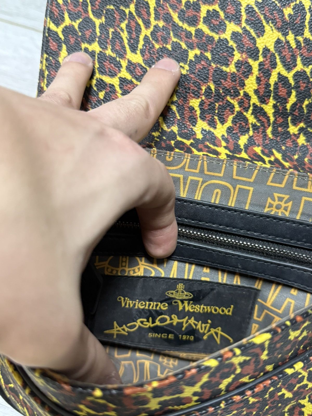 Vivienne Westwood Vivienne Westwood leopard 🐆 leather crossbody bag Size ONE SIZE - 7 Thumbnail
