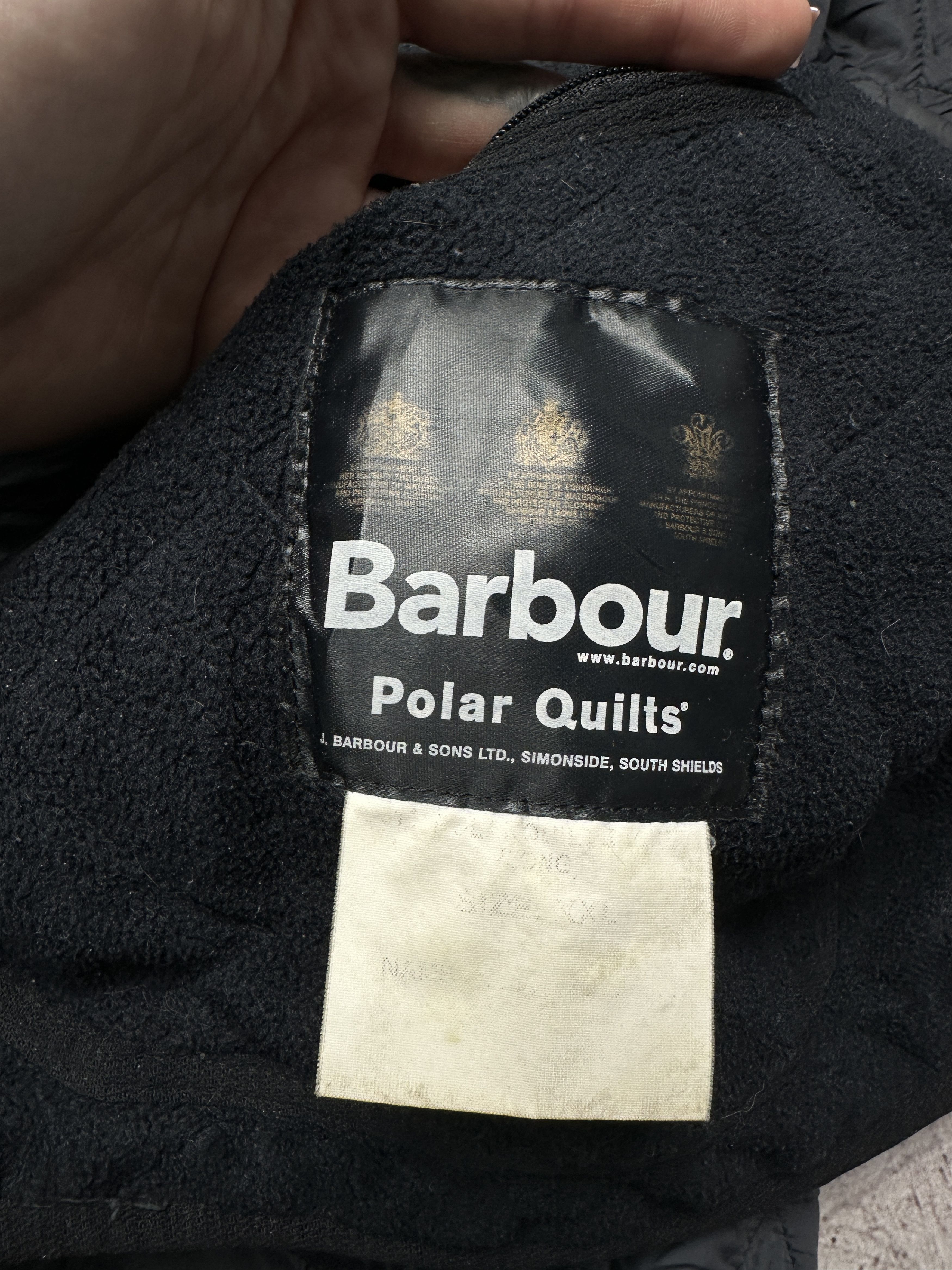 Barbour × Vintage Barbour Vintage Mens Polarquilt Quilted Jacket Size US XXL / EU 58 / 5 - 8 Thumbnail