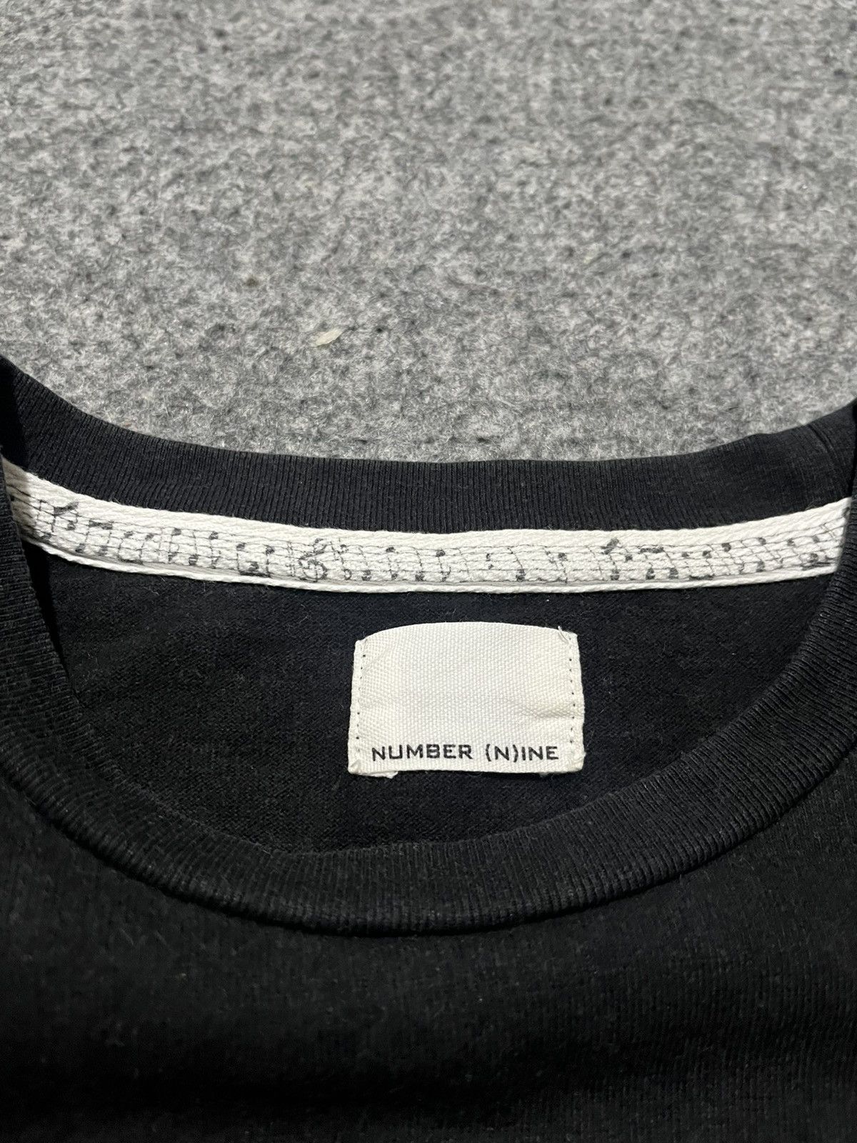 Number (N)ine Number (N)ine Blank Tee Size US L / EU 52-54 / 3 - 11 Thumbnail