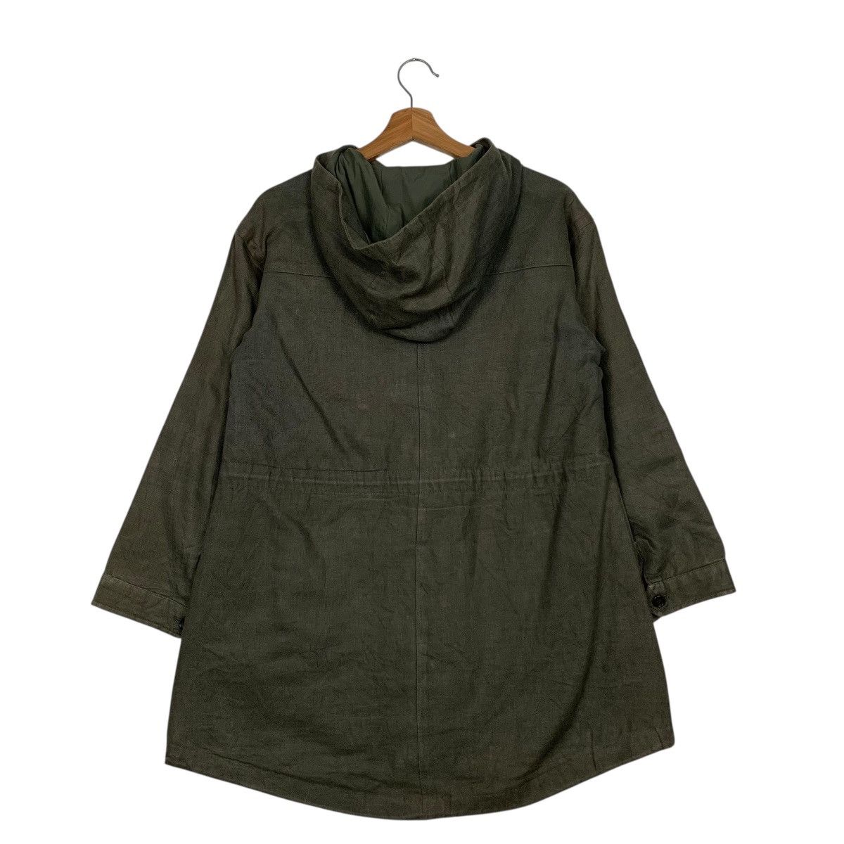 Japanese Brand Chambre De Nimes Hooded Military Parka Size M / US 6-8 / IT 42-44 - 7 Thumbnail