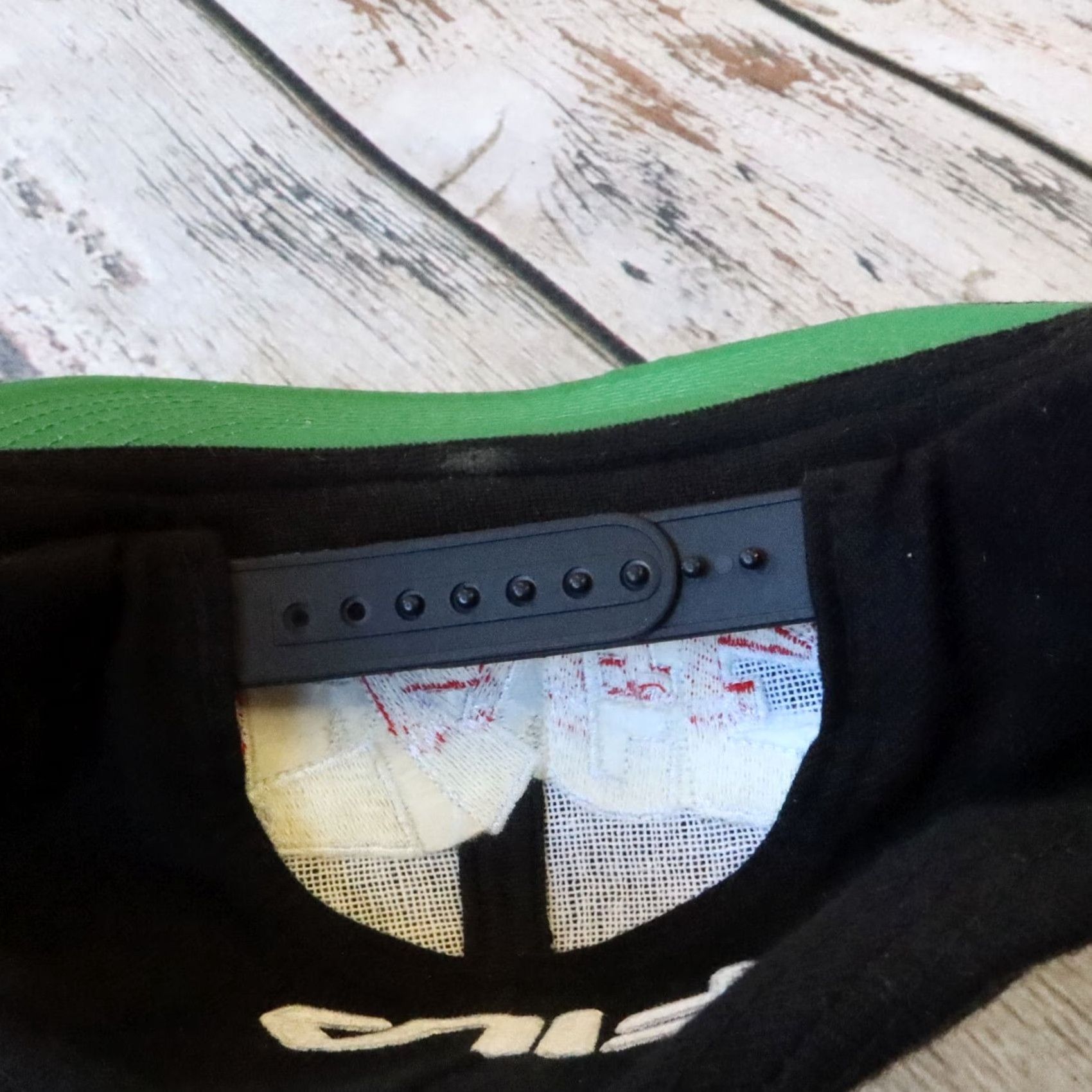 Fila VINTAGE FILA Cage Logo Snapback Hat Cap Men's One Size Black Cap Size ONE SIZE - 3 Thumbnail