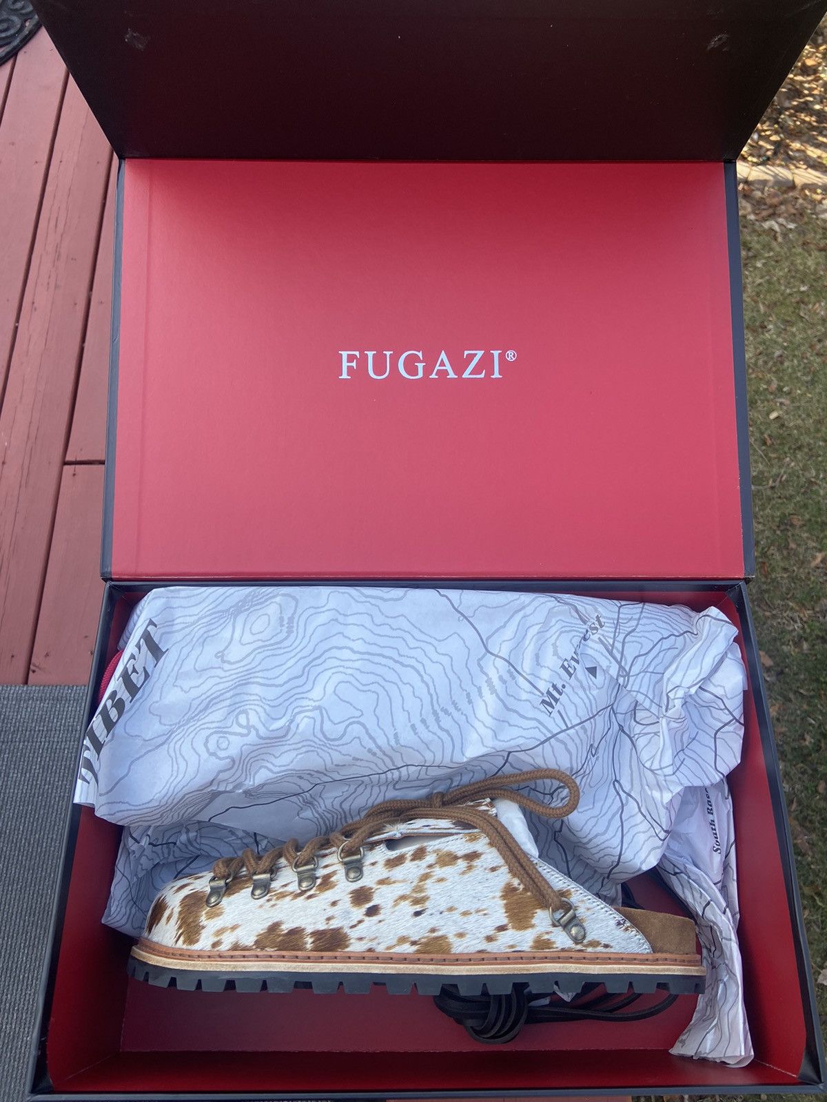 Fugazi Fugazi Tibet Pony Hair Size US 11 / EU 44 - 1 Thumbnail