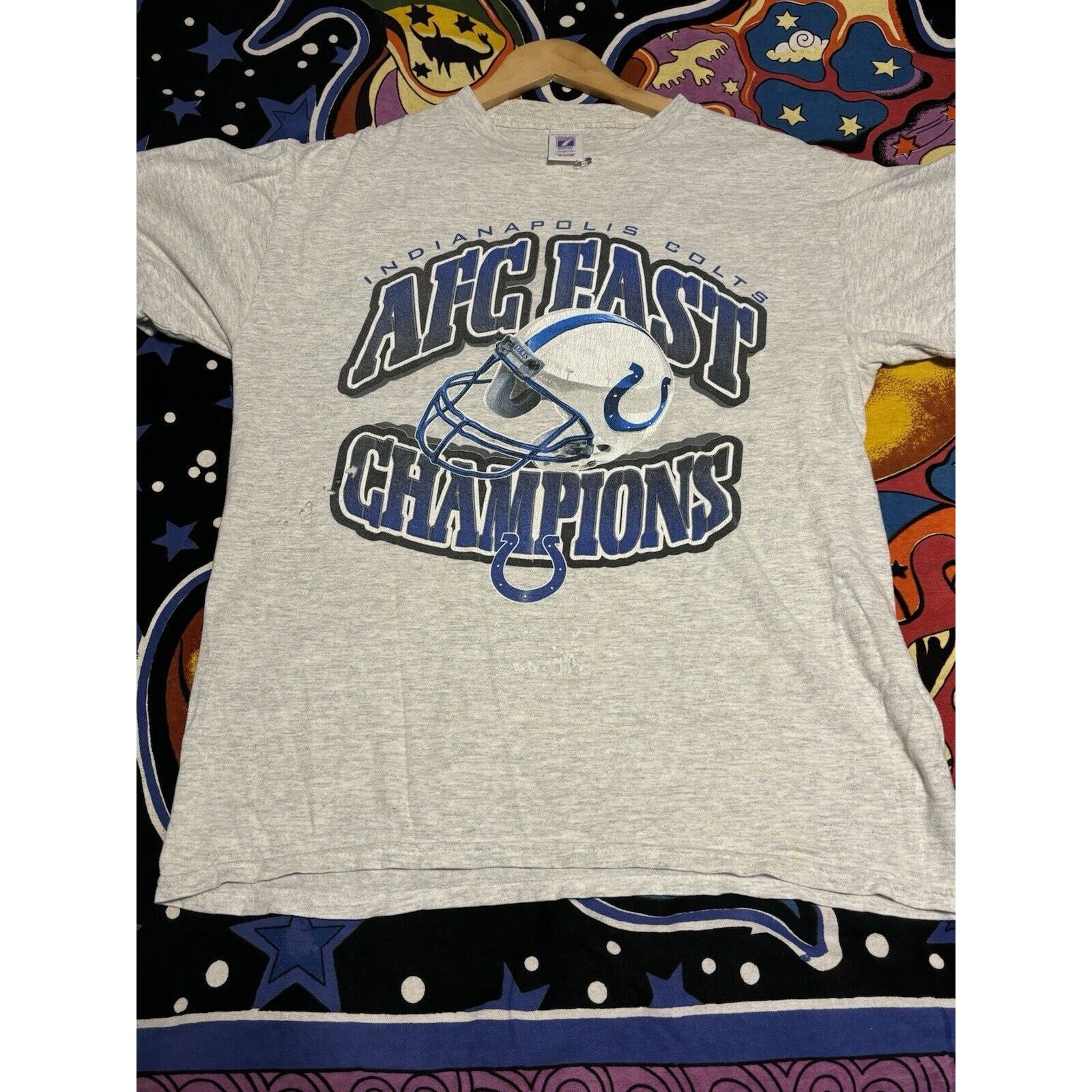 NFL Vintage Distressed Grey AFC East champions NFL Size small Size US S / EU 44-46 / 1 - 4 Thumbnail