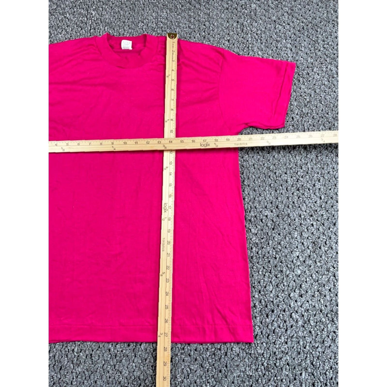 Vintage VINTAGE 80s Screen Stars T-Shirt Mens Adult Medium Pink Cotton Polyester Single Stitch XL Tag 50-50 Crew Neck Short Sleeve 80s 90s Retro Hipster Size US M / EU 48-50 / 2 - 5 Thumbnail