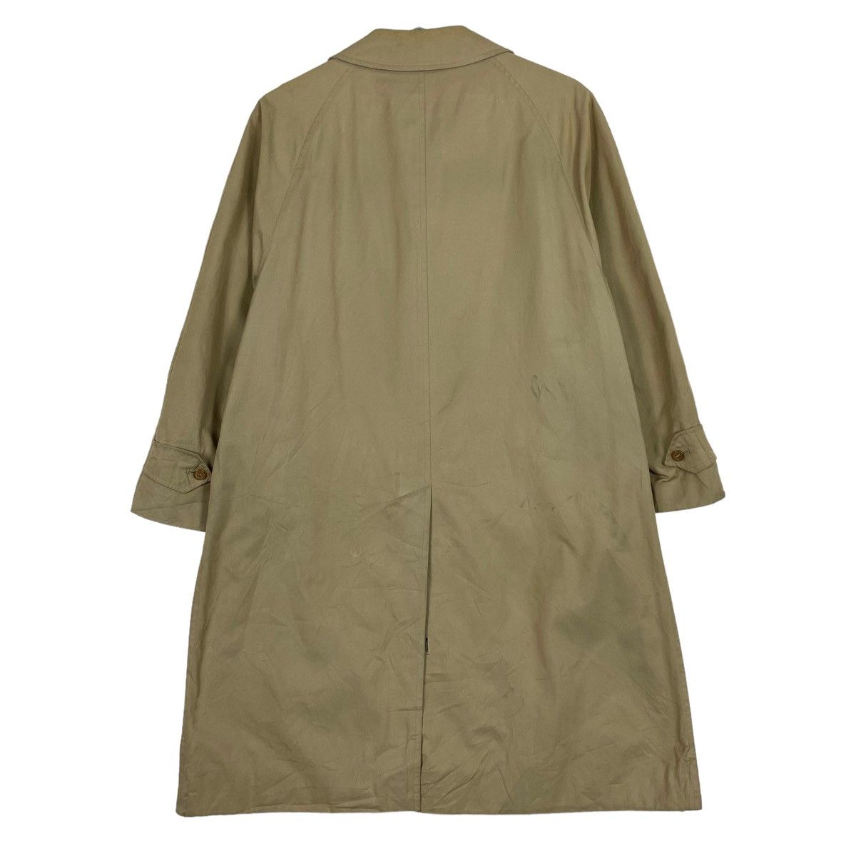 Burberry × Vintage 💥90s BURBERRYS NOVA CHECK TRENCH COAT Size US M / EU 48-50 / 2 - 9 Thumbnail