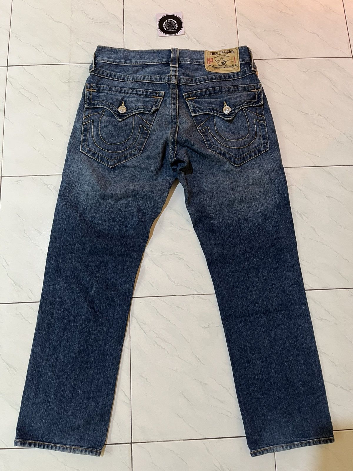 True Religion 🔥 True Religion Slim Fit Denim Jeans Size US 29 - 3 Thumbnail