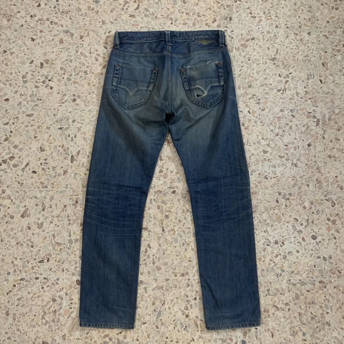 Vintage Vintage Diesel Industry Jeans 30x30 Distresses Denim Pants Size US 30 / EU 46 - 2 Thumbnail