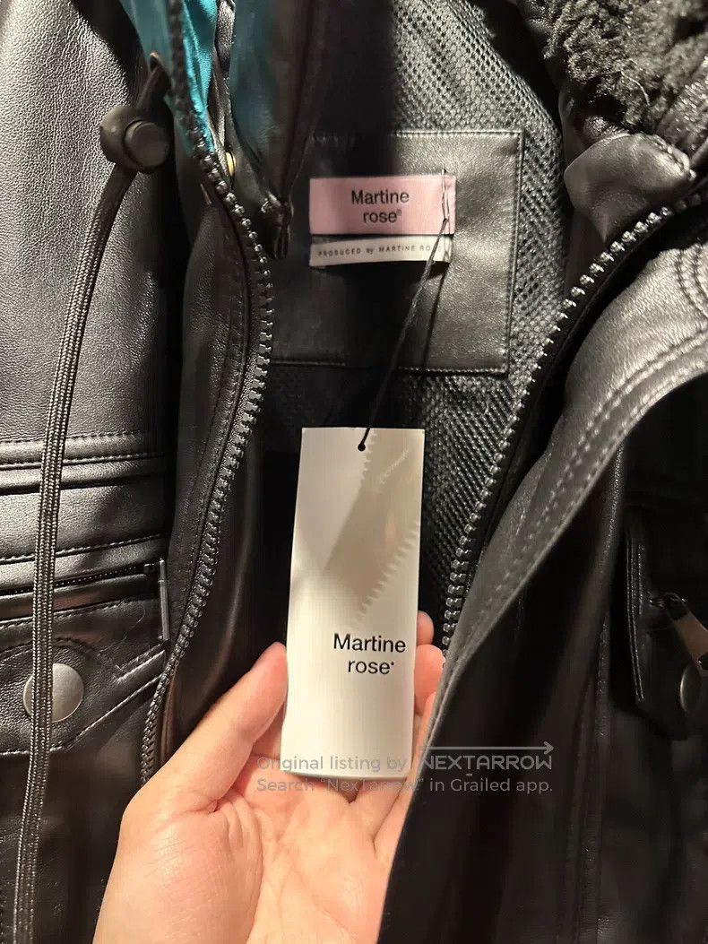 Martine Rose Martine Rose Autumn and Winter Patchwork Leather Jacket Size US S / EU 44-46 / 1 - 2 Thumbnail