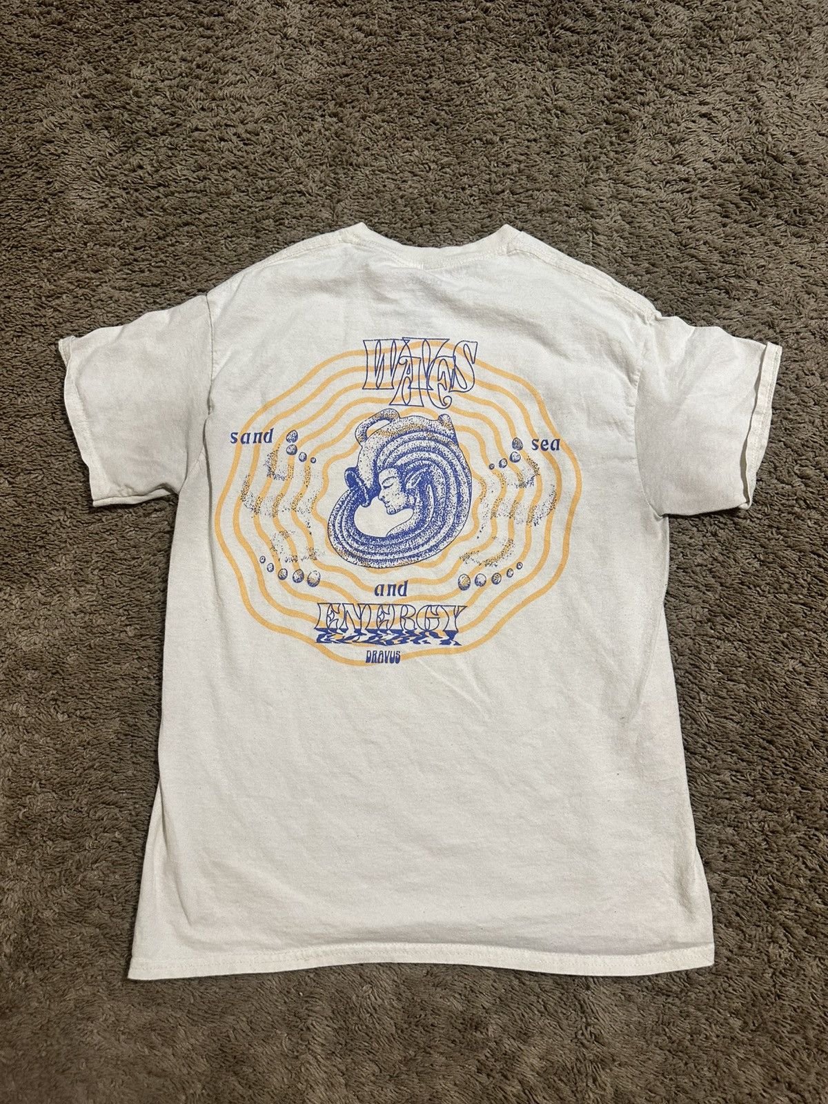 Dravus Vintage Dravus Waves of Energy Natural shirt 00s size large Size US L / EU 52-54 / 3 - 1 Thumbnail