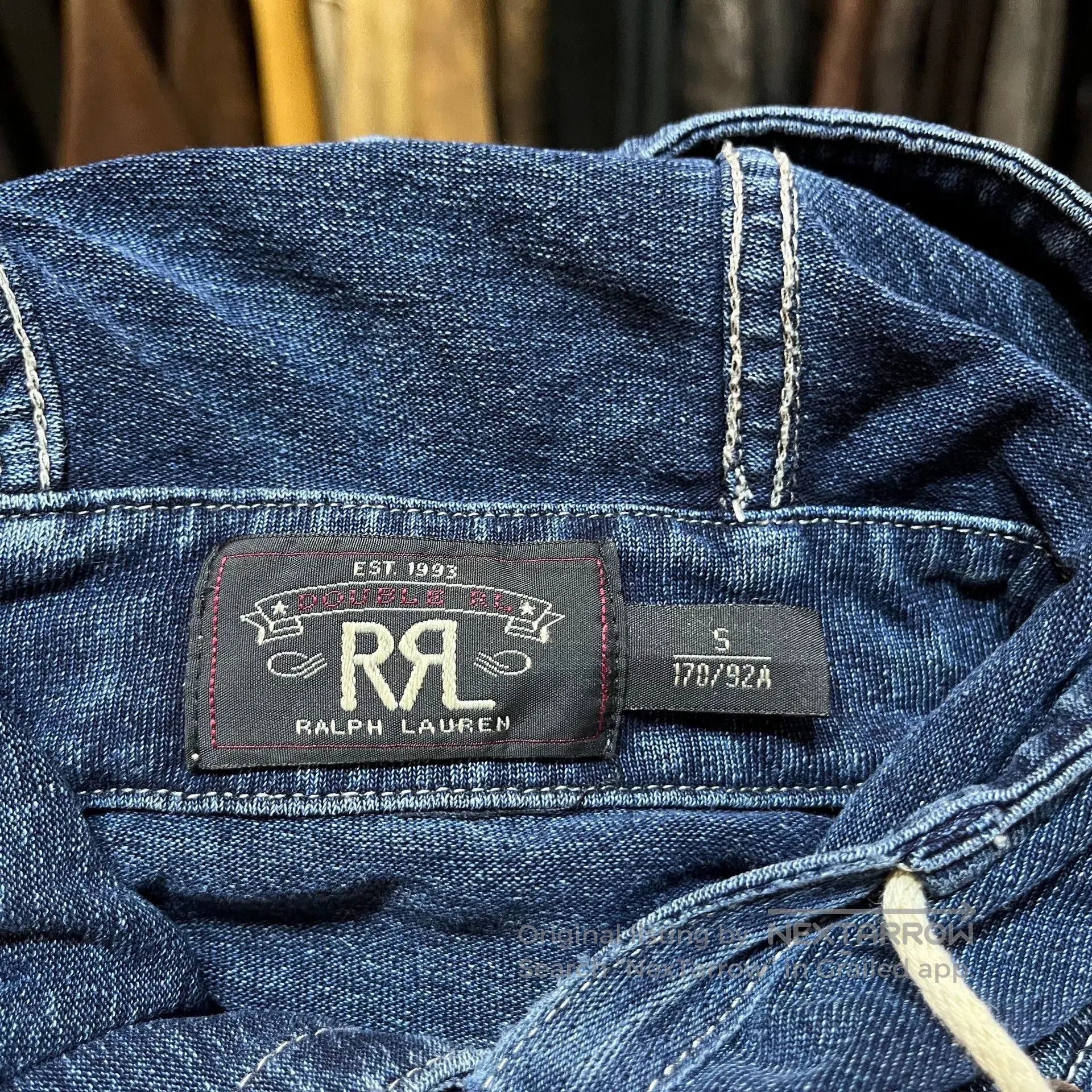 RRL Ralph Lauren RRL Denim Pullover Jacket by Ralph Lauren. Size US S / EU 44-46 / 1 - 3 Thumbnail