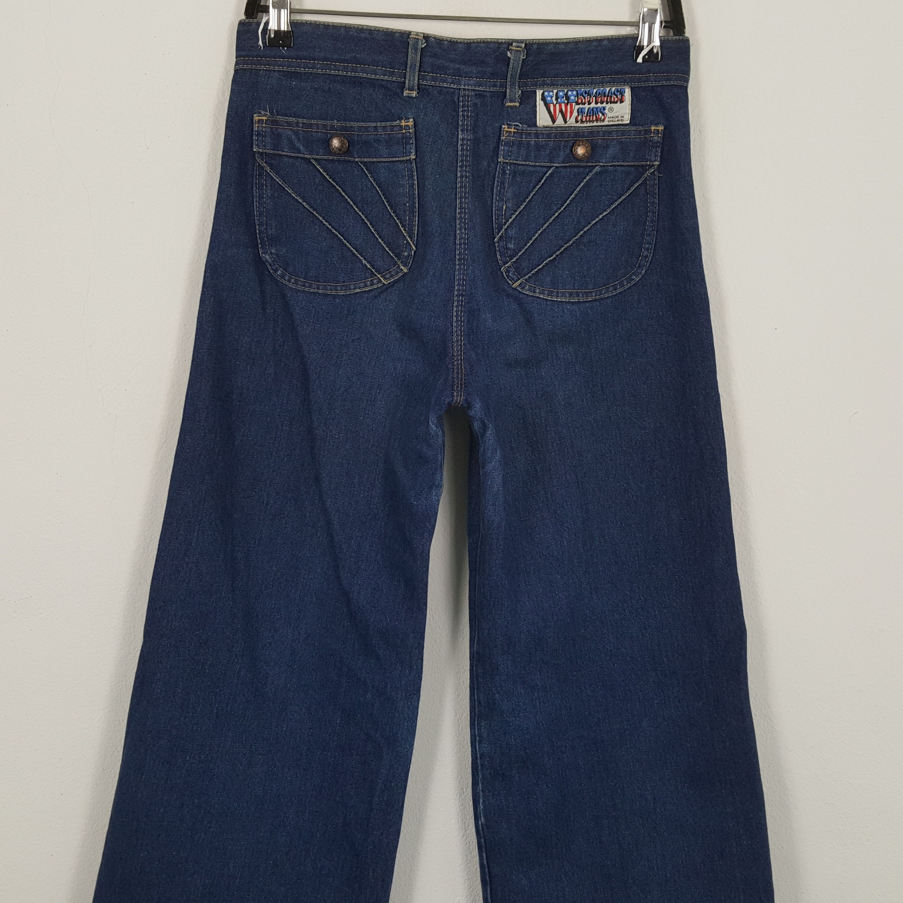 If Six Was Nine × Vintage WEST COAST Streetwear Fashion Baggy Style Jeans Size 29" - 5 Thumbnail