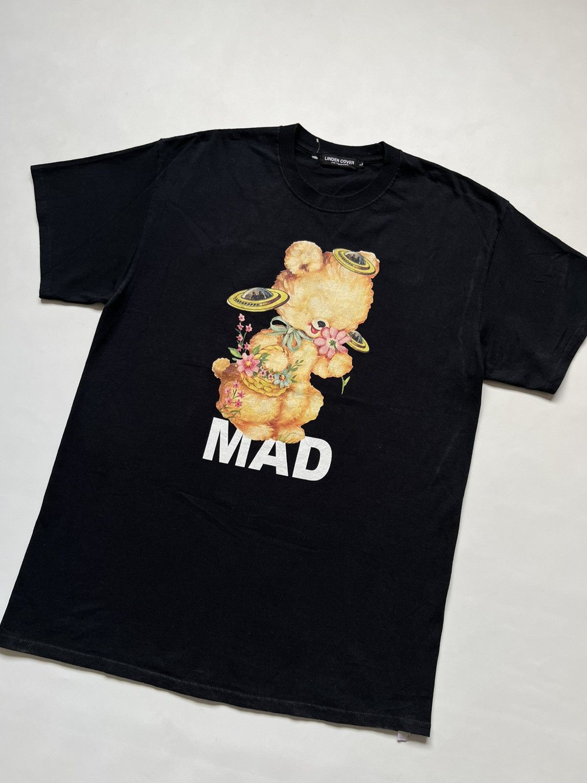 Undercover Undercover Jun Takahashi MAD Bear UFO Graphic Tee Black Size US L / EU 52-54 / 3 - 2 Thumbnail