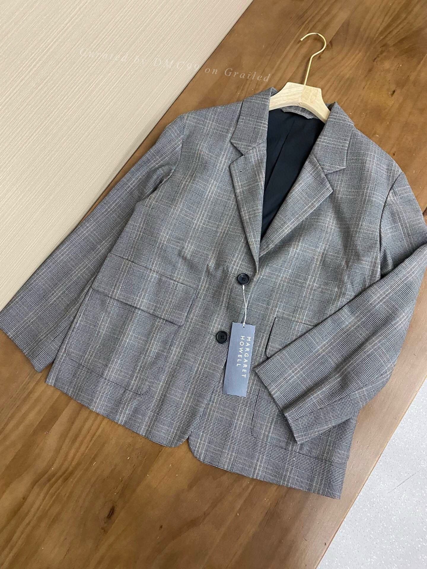 Margaret Howell MHL Margaret Howell Houndstooth Blazer Size US L / EU 52-54 / 3 - 1 Thumbnail
