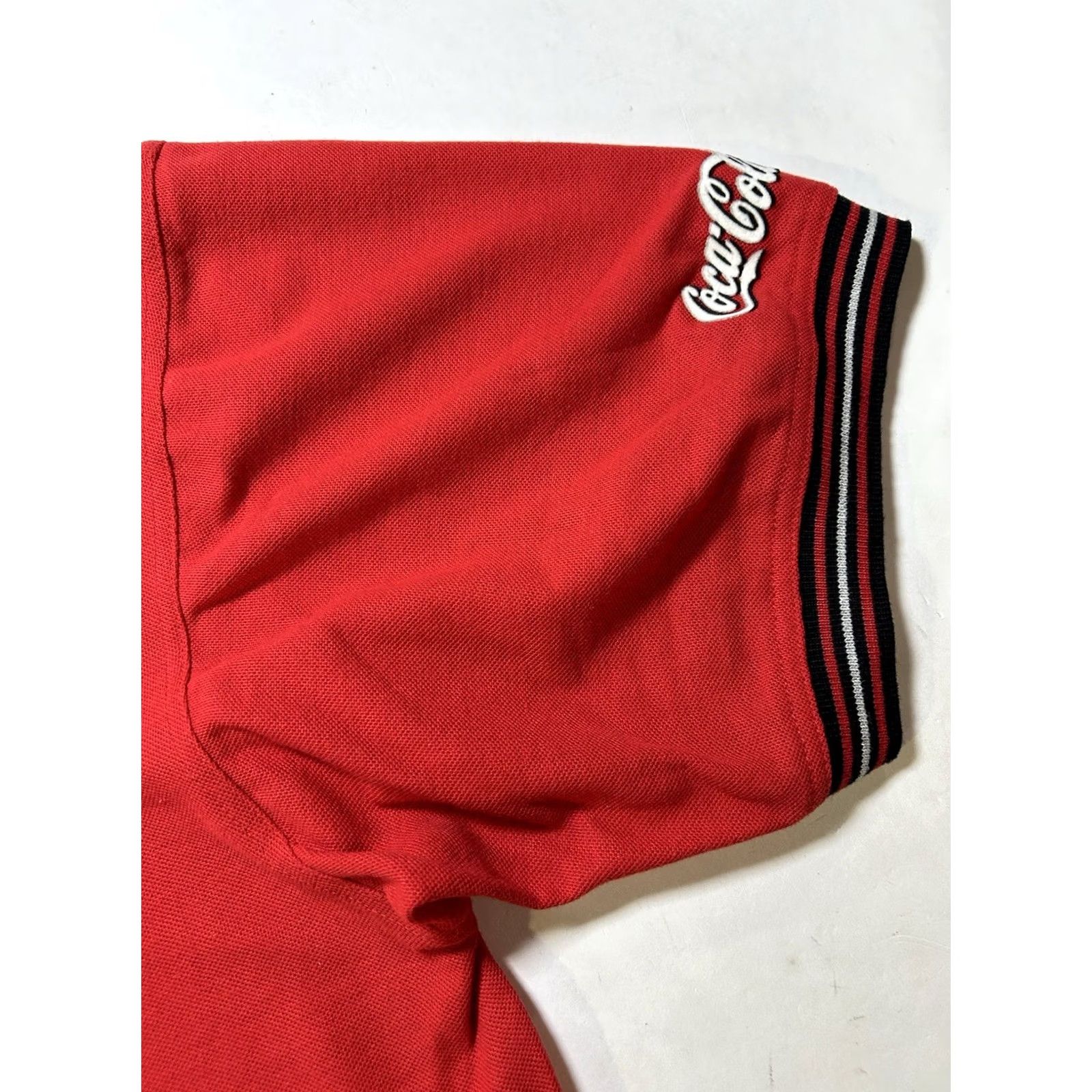 Vintage VINTAGE Coca-Cola Polo Shirt XL Red Soda Drink Company Promo Big Logo 25x31 Inches Size US XL / EU 56 / 4 - 5 Thumbnail