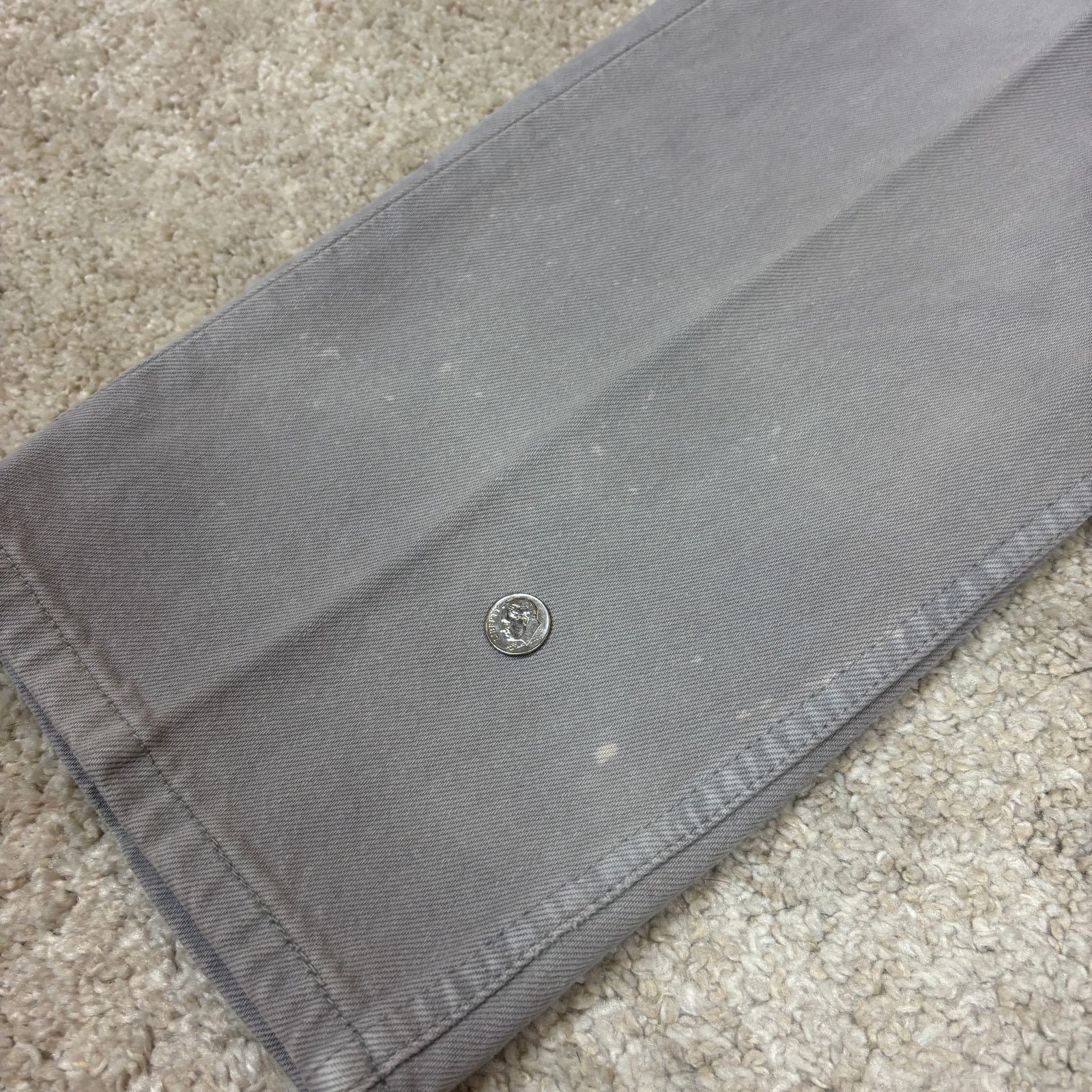 Levi's × Vintage Vintage 90s Levi's 501 Straight Leg Gray Denim Jeans 36x30 Size US 36 / EU 52 - 12 Thumbnail