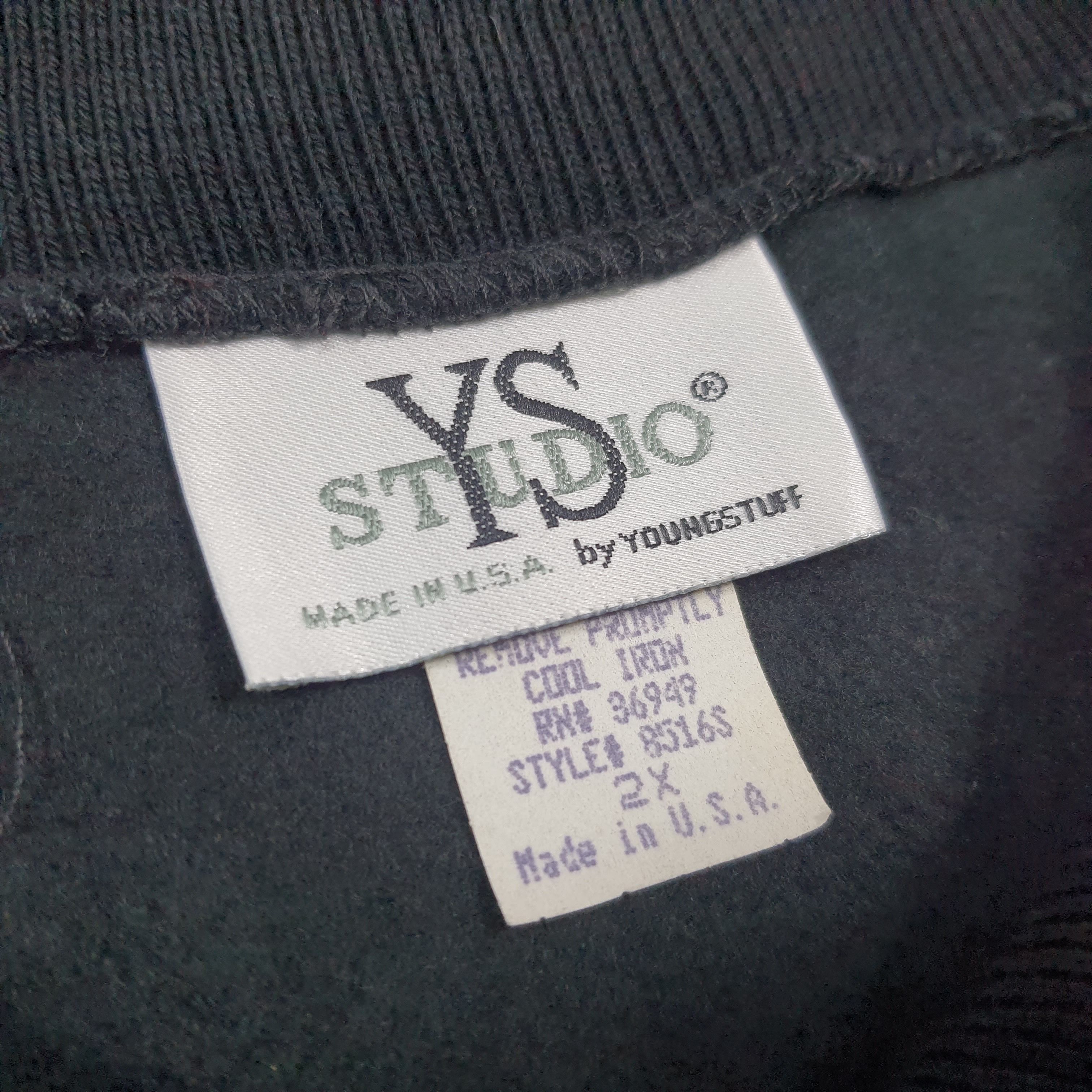 Vintage Vintage 90s YS Studio Youngstuff Sweatshirt C295N21 Size US XL / EU 56 / 4 - 5 Thumbnail