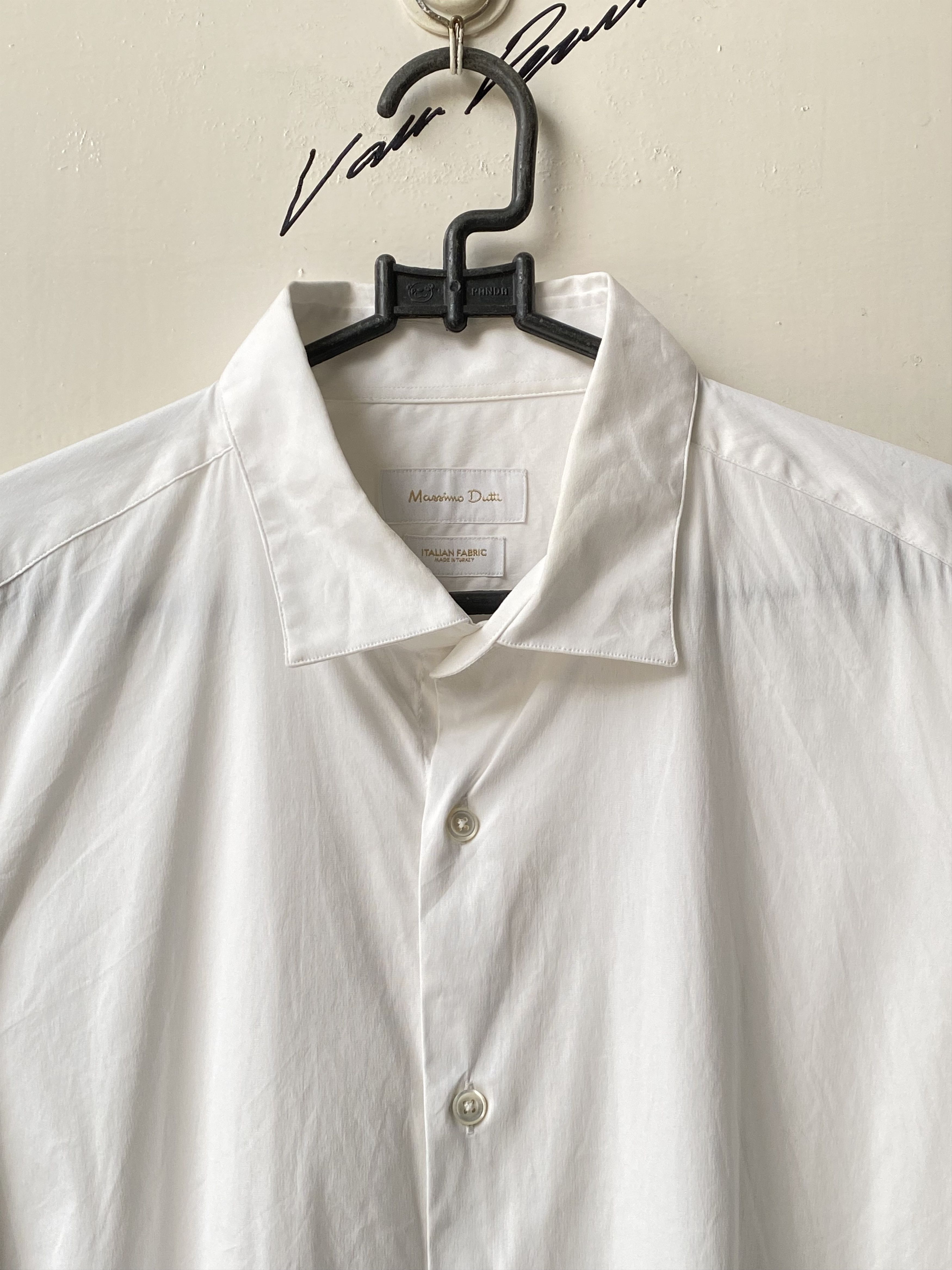 Massimo Dutti MASSIMO DUTTI White Shirt Size US L / EU 52-54 / 3 - 4 Thumbnail