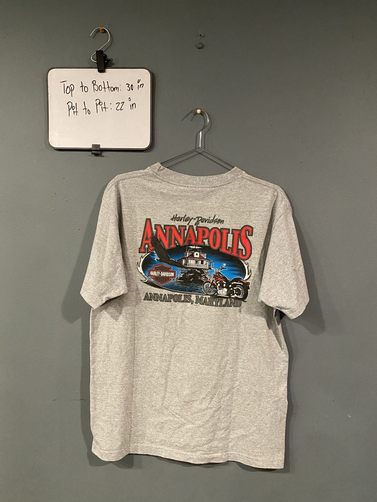 Harley Davidson Vintage Y2K Harley Davidson T Shirt Size US L / EU 52-54 / 3 - 3 Thumbnail