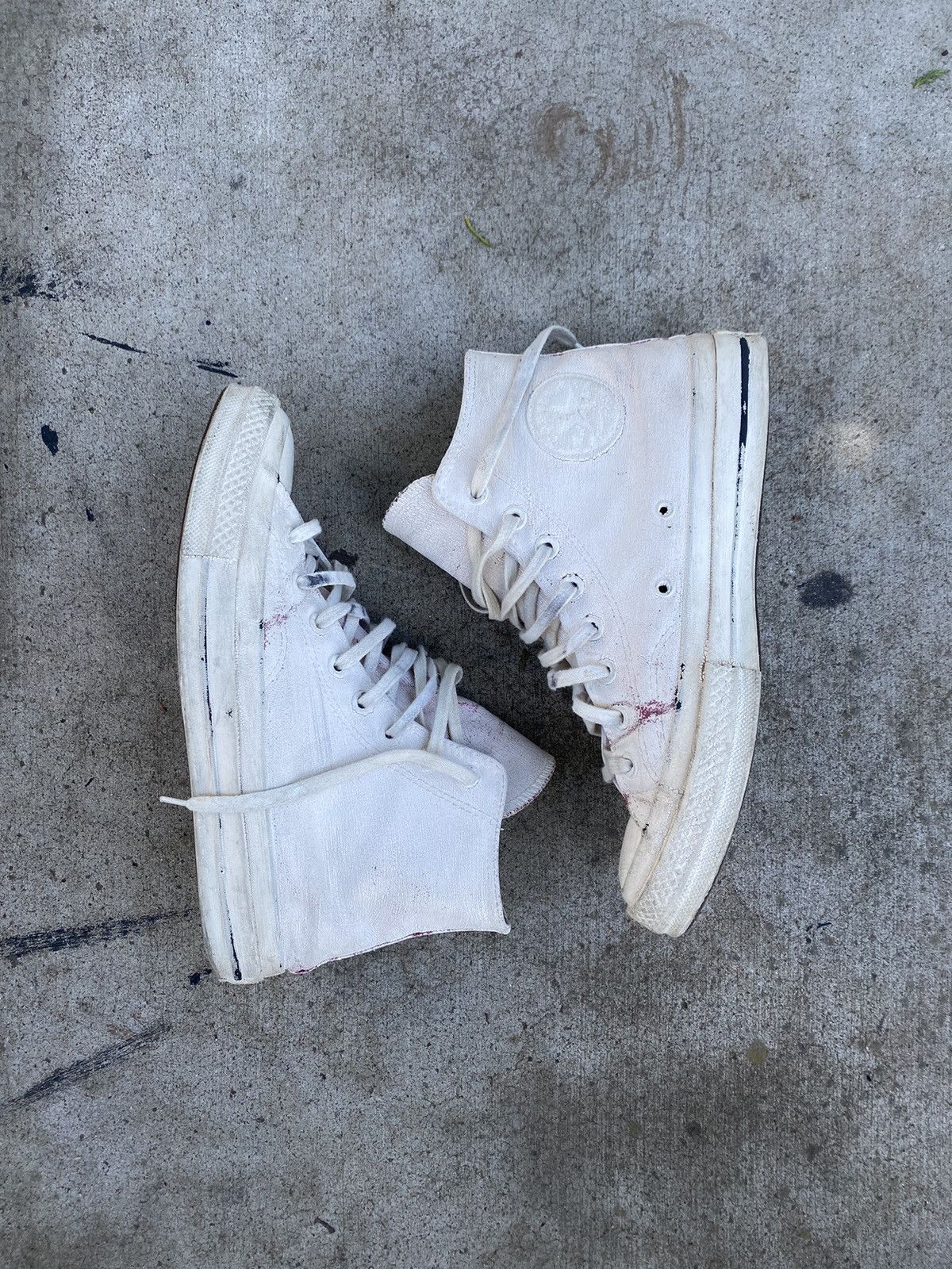 image of Converse Shoes in White, Men's (Size 8)