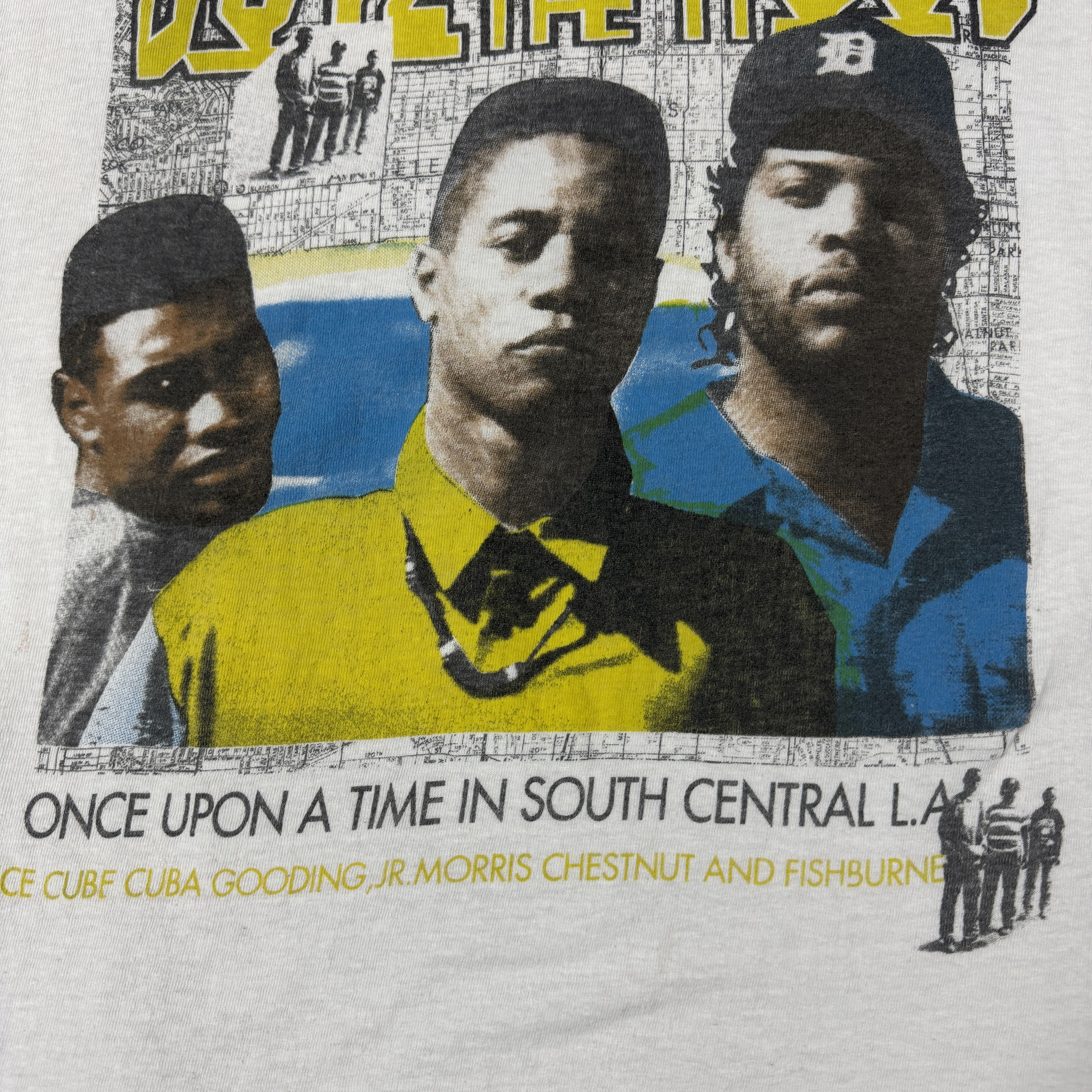 Vintage Vintage 90s Boyz N The Hood Promo Shirt Size US XL / EU 56 / 4 - 7 Thumbnail