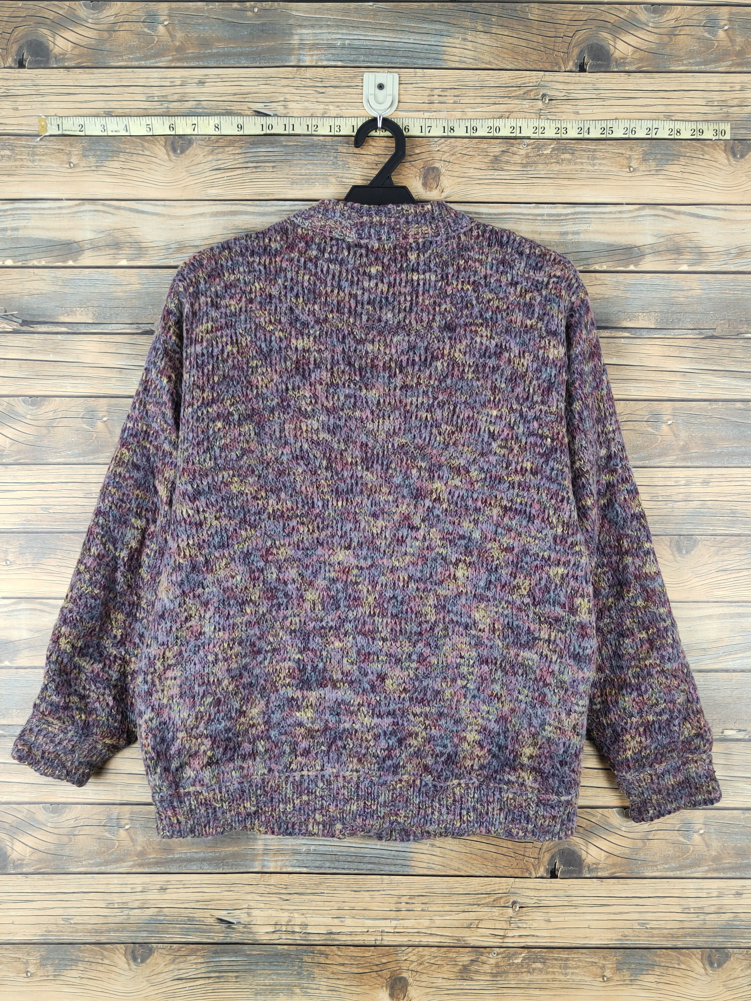 Japanese Brand × Vintage Bel Sogno Purple Knitwear Sweaters #W1439 Size S / US 4 / IT 40 - 7 Thumbnail