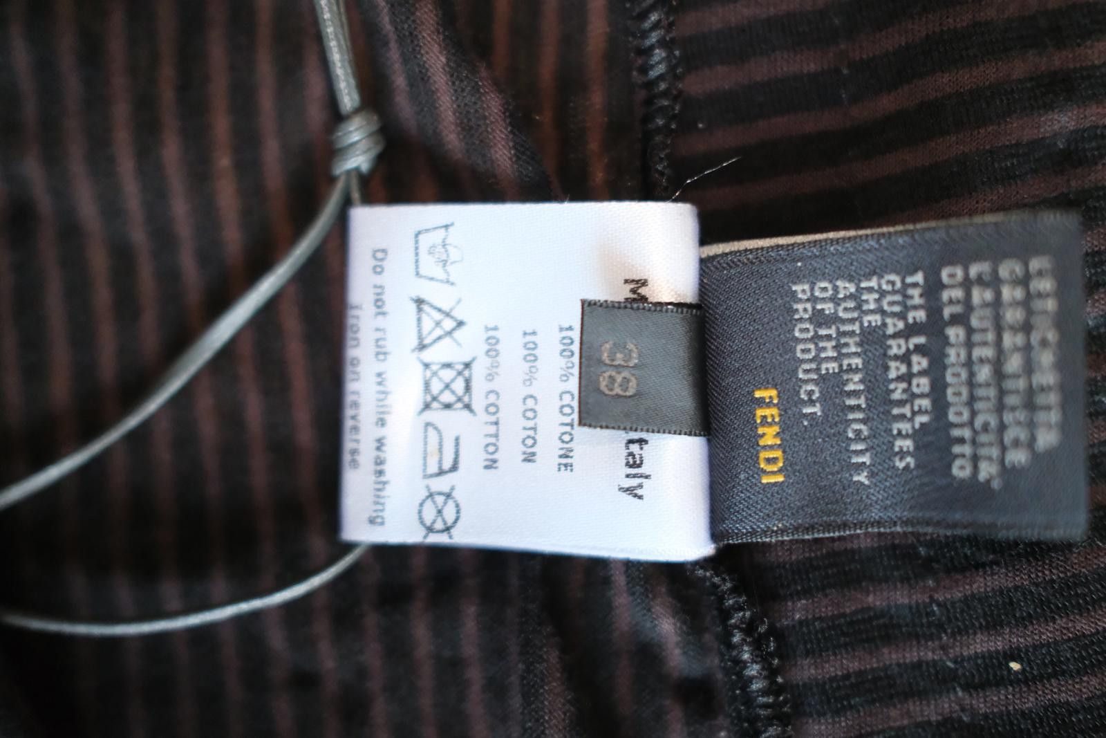 Theory 00's Fendi Stripe Skirt Size 26" / US 2 / IT 38 - 7 Thumbnail