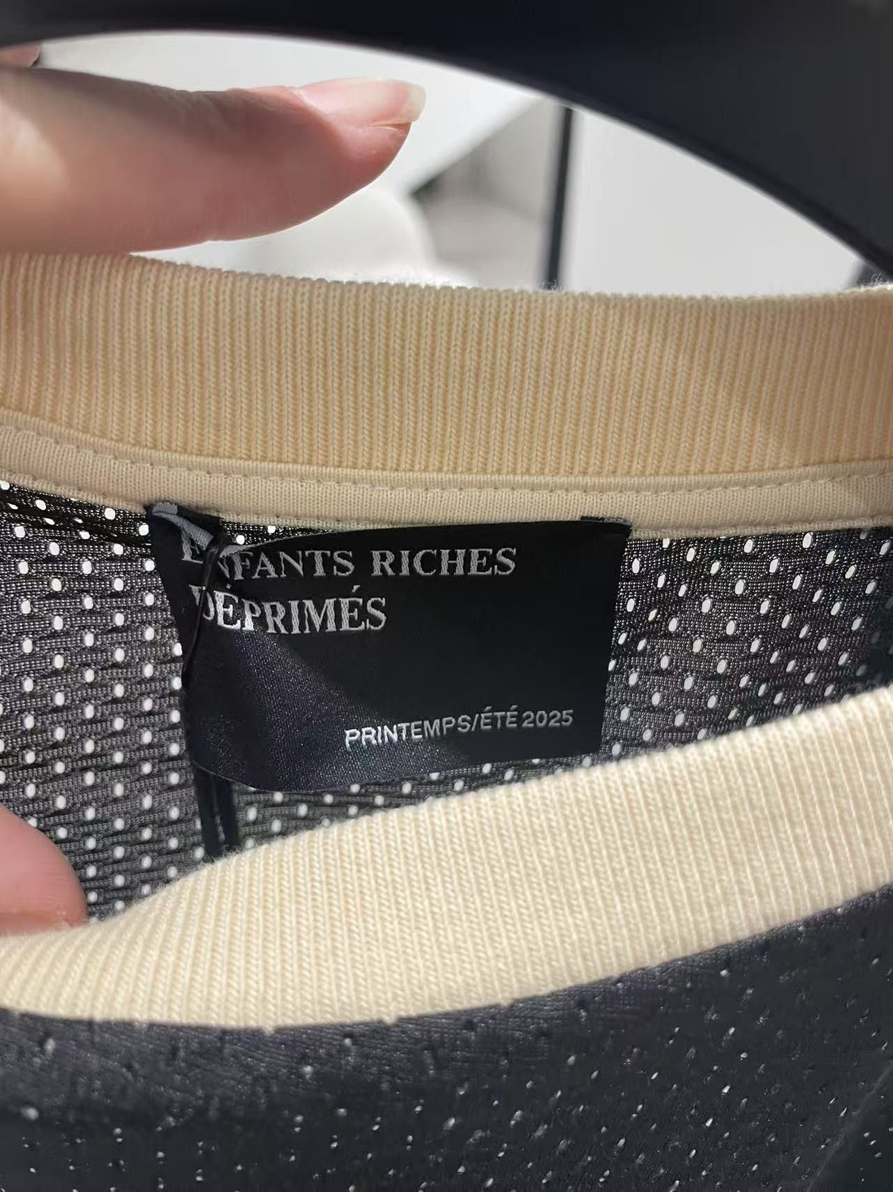 Enfants Riches Deprimes Enfants Riches Déprimés Tabac Rat Mesh Long Sleeve Tee Size US M / EU 48-50 / 2 - 5 Thumbnail