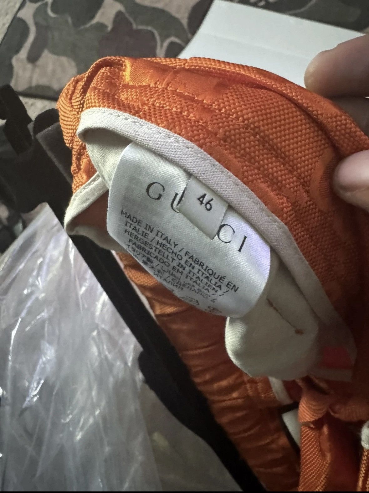 Gucci Gucci Orange Off The Grid Monogram Parachute Pants Sz 46 Size US 44 / EU 60 - 7 Thumbnail