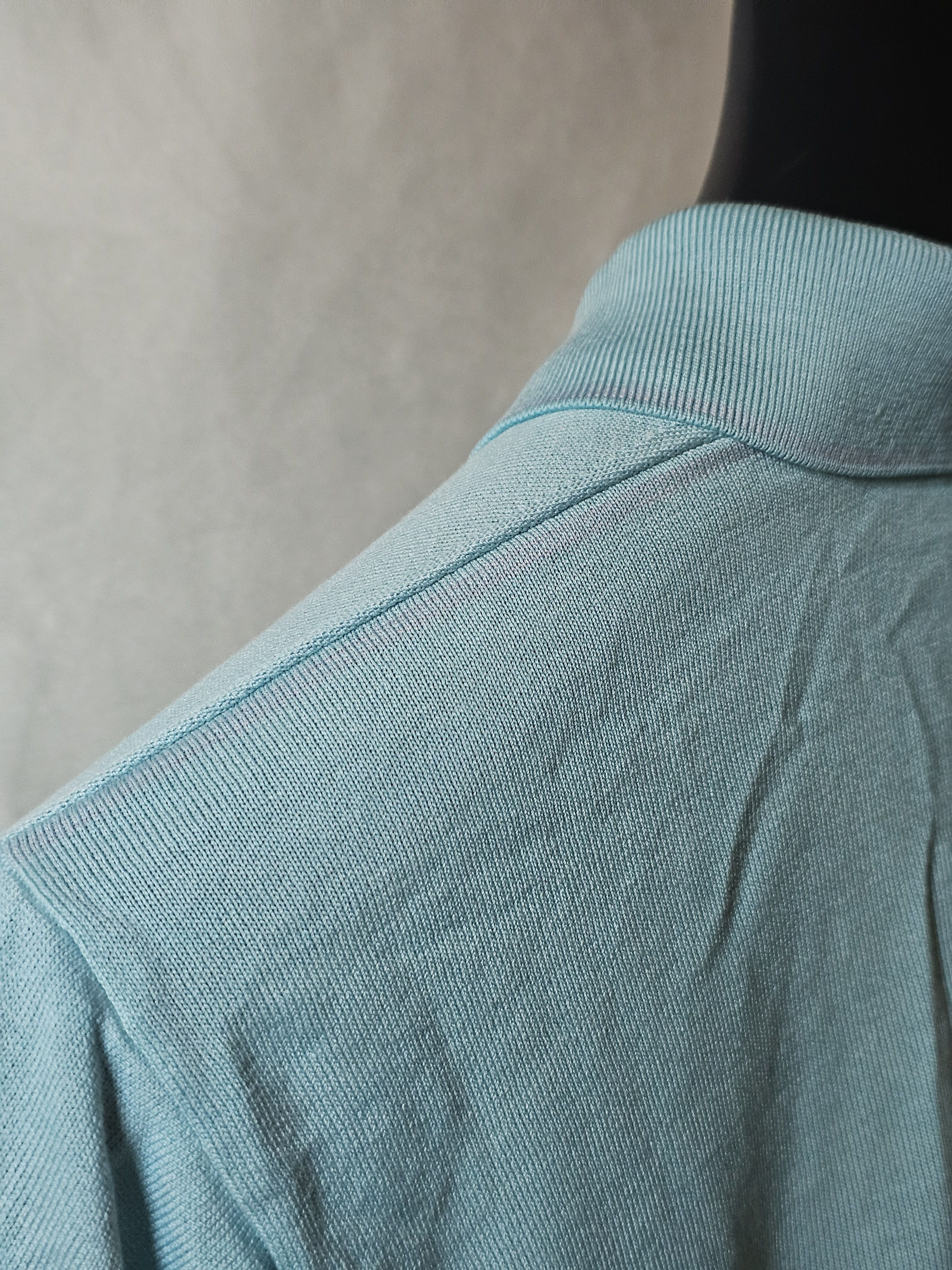 Zilli Zilli Men's silk knitted Polo shirt size 50 Size US M / EU 48-50 / 2 - 7 Thumbnail