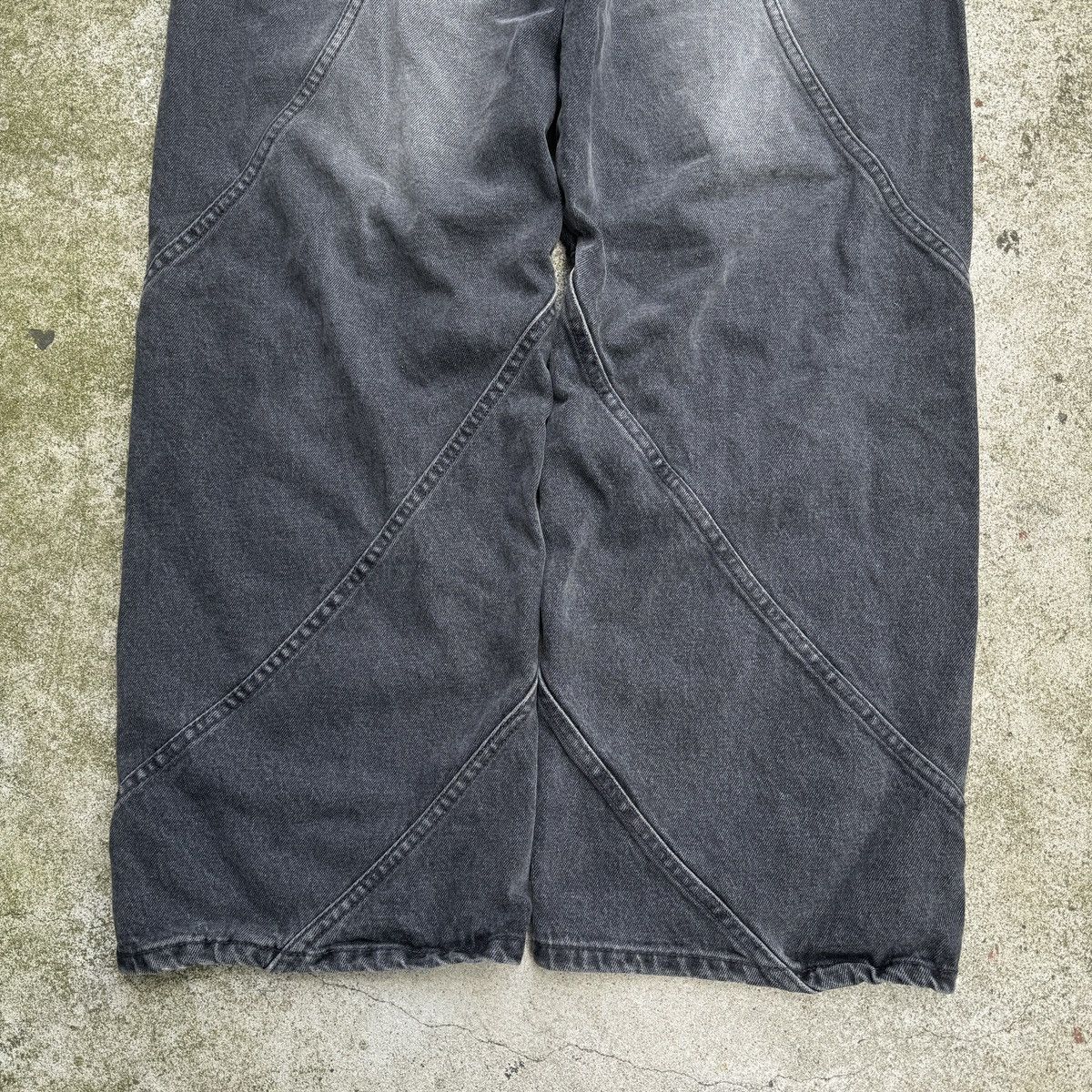 Other Saint Martin Baggy Wide Leg Faded Skater Jeans Size US 34 / EU 50 - 11 Thumbnail