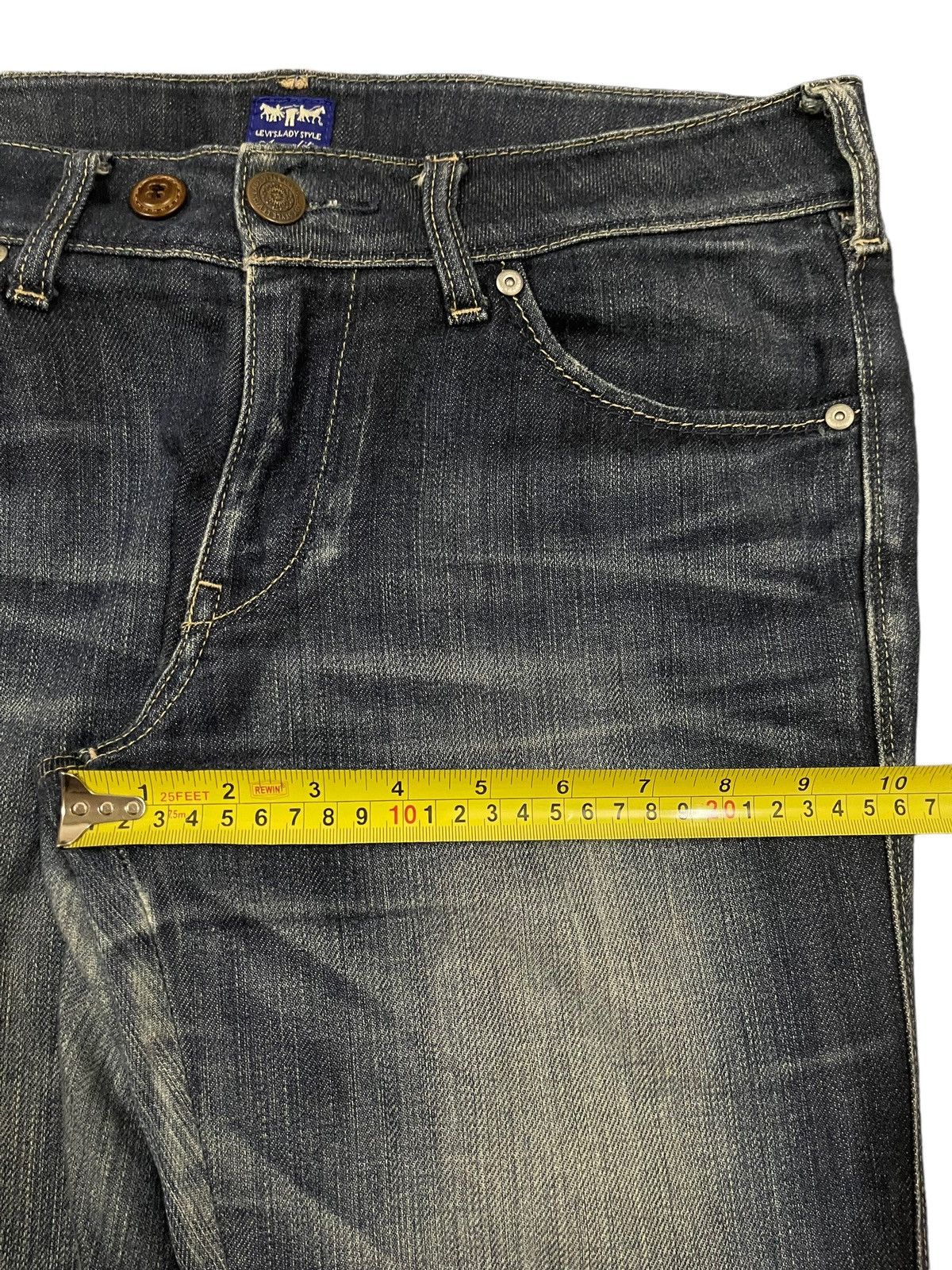 Levi's Vintage 90s Levis Faded Wash Style Wide Leg Jeans Size US 32 / EU 48 - 12 Thumbnail