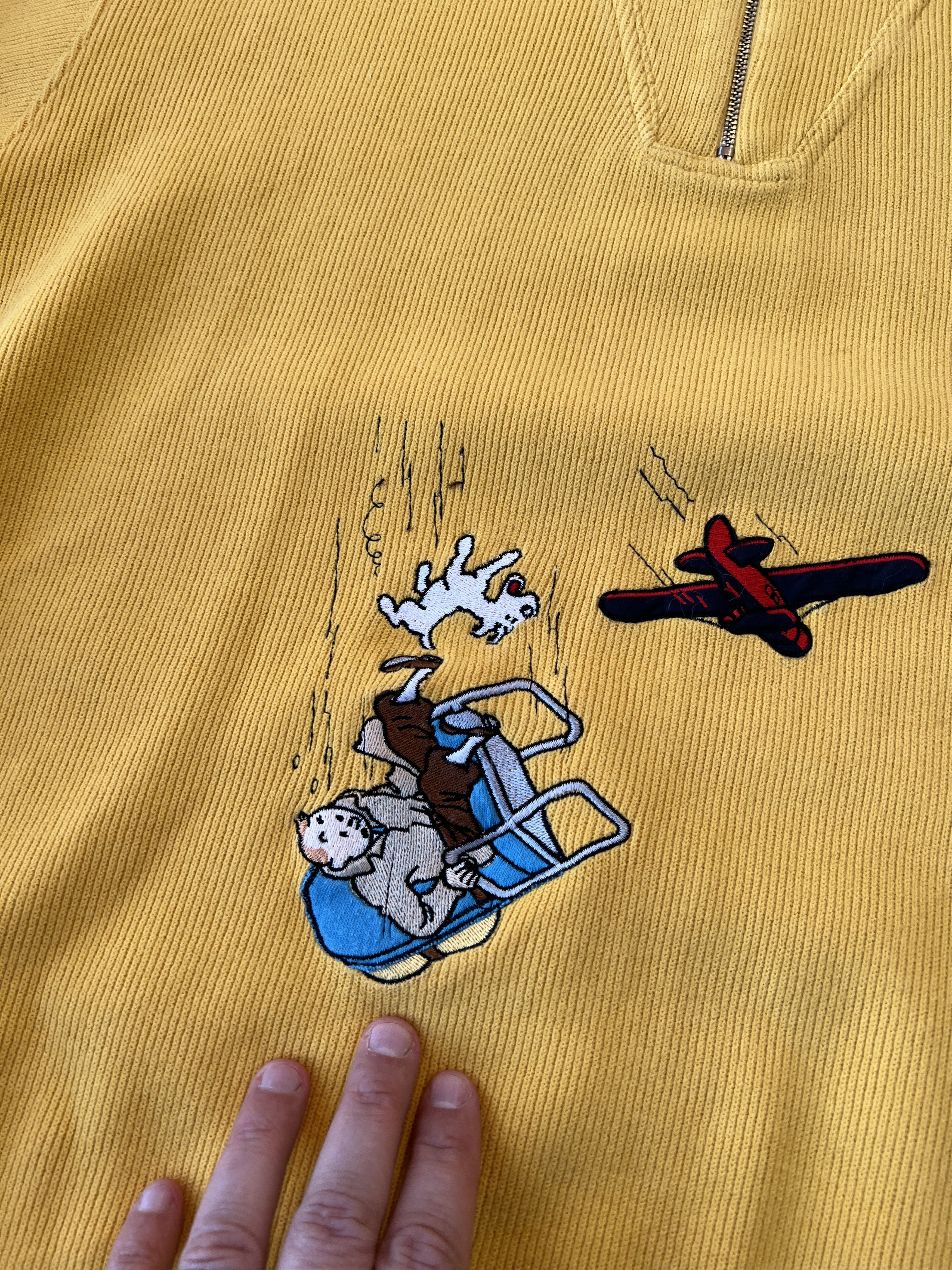 Vintage TINTIN Vintage Movie Sweatshirt Size US L / EU 52-54 / 3 - 2 Thumbnail