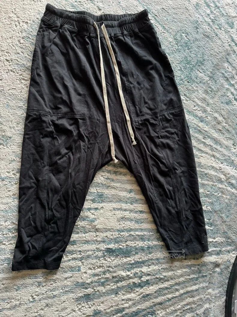 Rick Owens Rick Owens Darkshadow Cotton Cropped Pants. Size US 28 / EU 44 - 1 Thumbnail