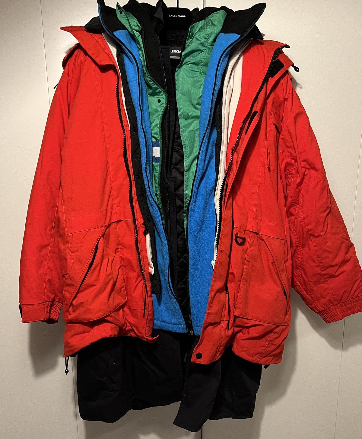 Balenciaga 7 Layer Jacket Grailed