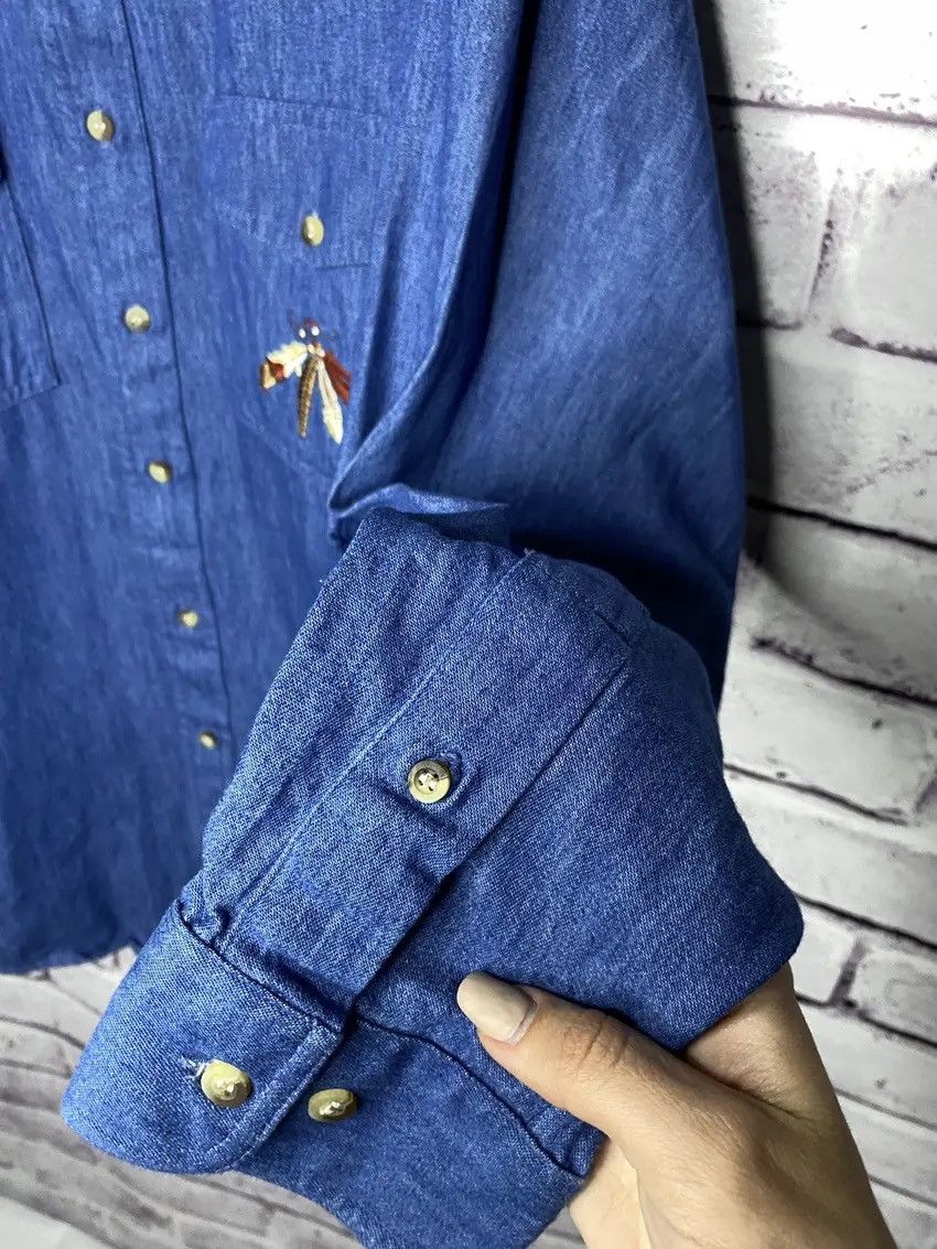 Designer 🏜️Men’s Vintage 90s Shirts Button Ups Crazy Cow Boy Y2K🏜️ Size US XL / EU 56 / 4 - 5 Thumbnail