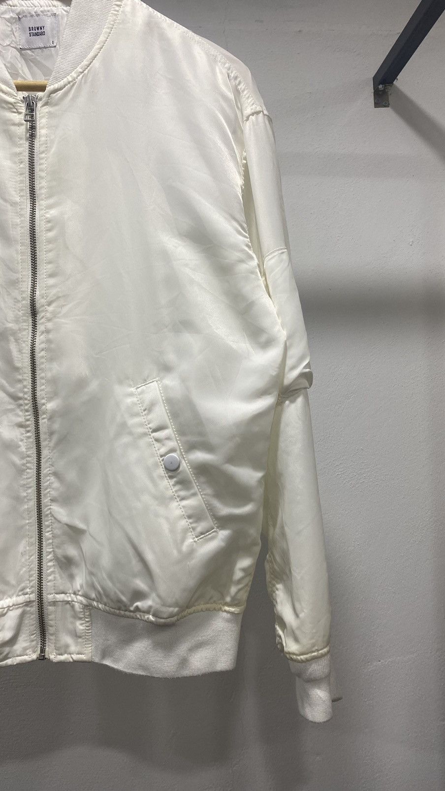 Japanese Brand × Vintage Browny Casual Bomber Jacket 90s Size US S / EU 44-46 / 1 - 2 Thumbnail