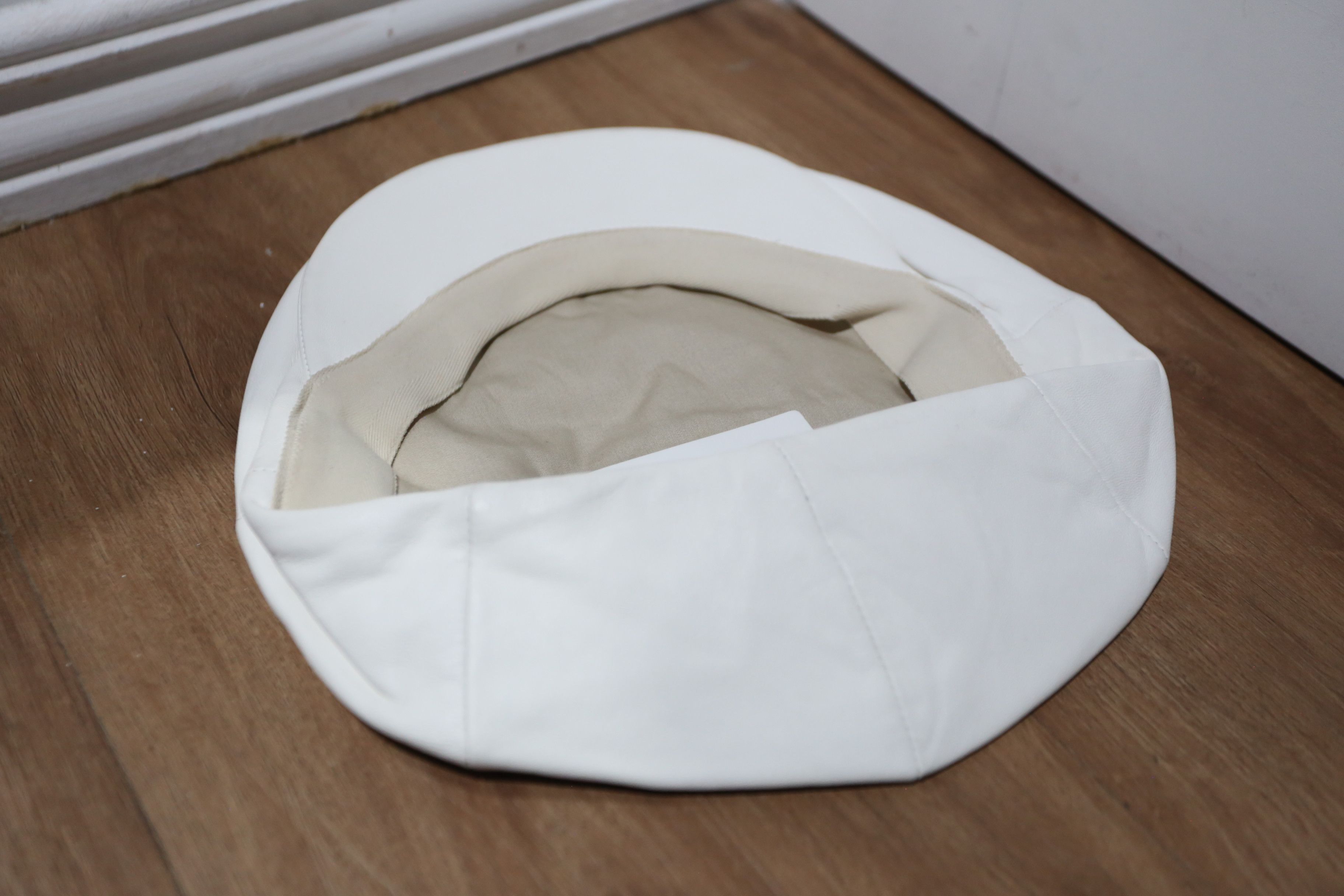Yohji Yamamoto Yohji Yamamoto - F/W 03 - "East Hell" Leather Beret Size ONE SIZE - 3 Thumbnail