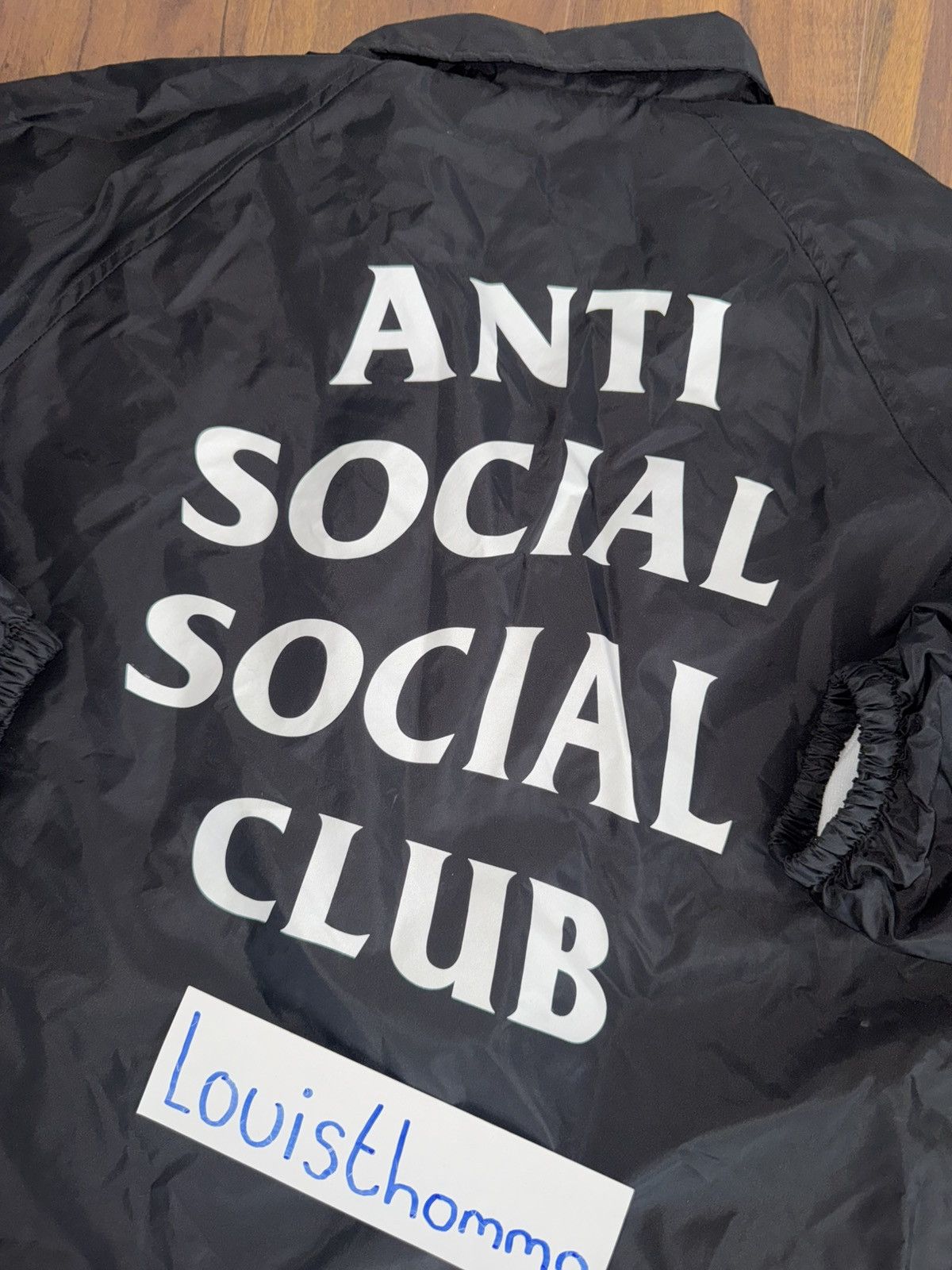 Anti Social Social Club Anti Social Social Club Never Gonna Give You Up coach jacket Size US M / EU 48-50 / 2 - 1 Thumbnail