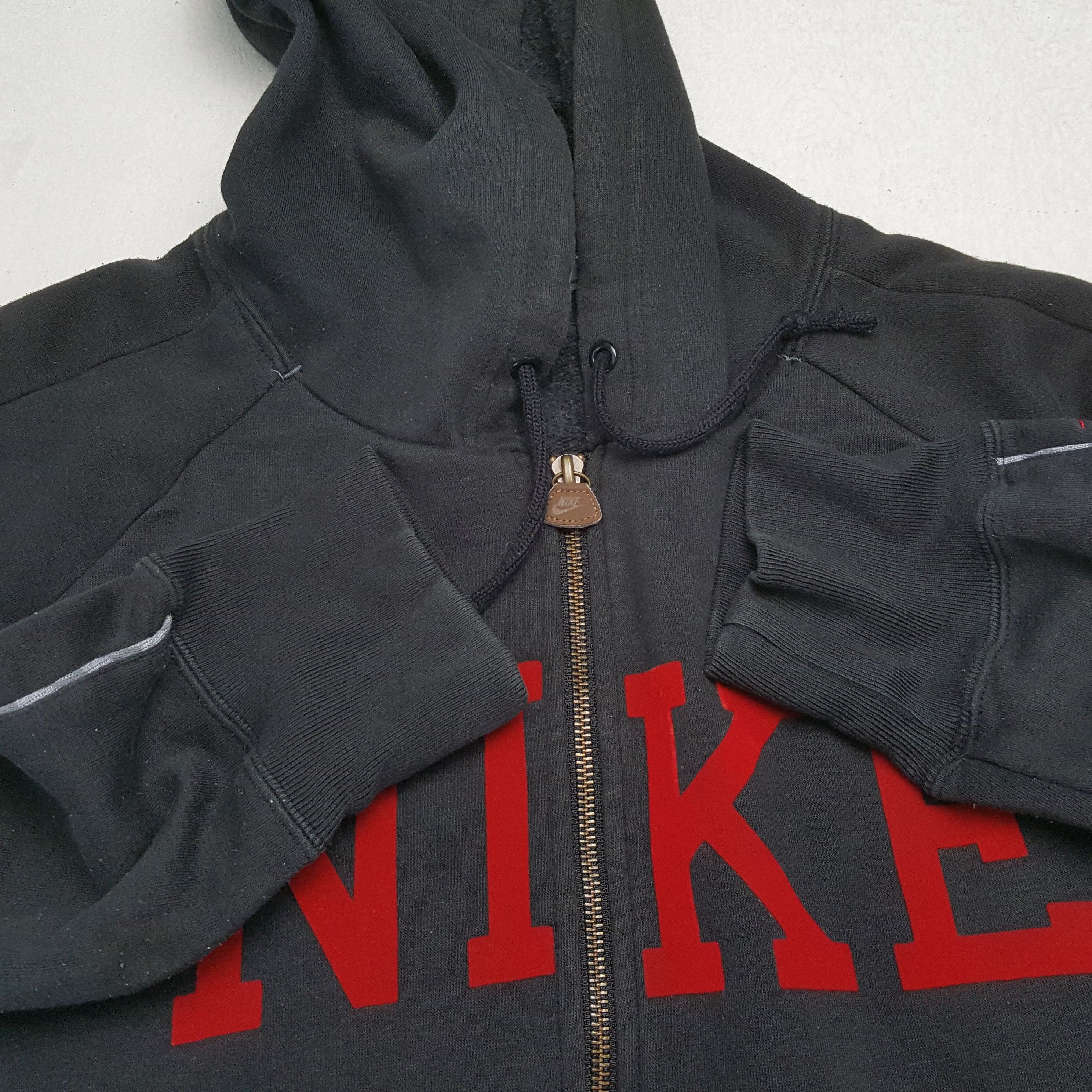 Nike NIKE Spellout Design Zipper Hoodies Size US L / EU 52-54 / 3 - 11 Thumbnail