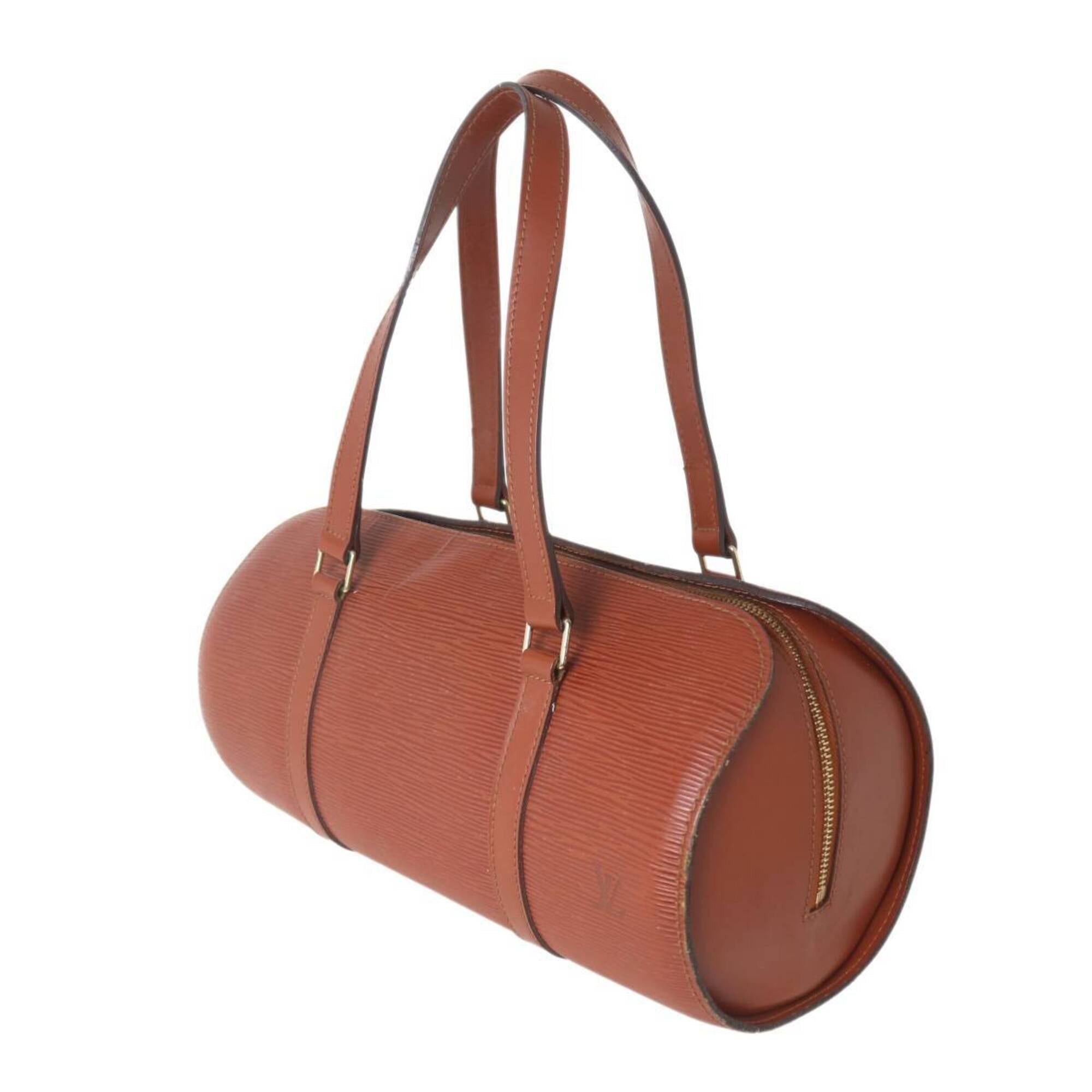 Louis Vuitton LOUIS VUITTON Soufflot Handbag, Epi Leather, Kenya Brown, M52223 AR0948 Size ONE SIZE - 1 Thumbnail