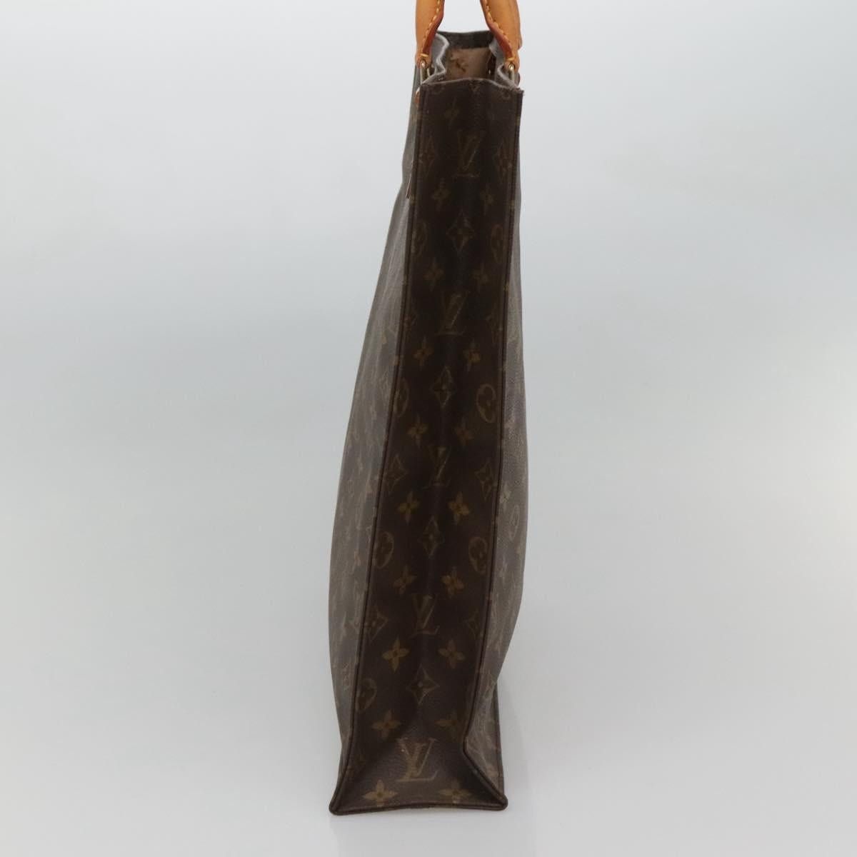 Louis Vuitton LOUIS VUITTON Monogram Sac Plat Hand Bag M51140 Size ONE SIZE - 4 Thumbnail
