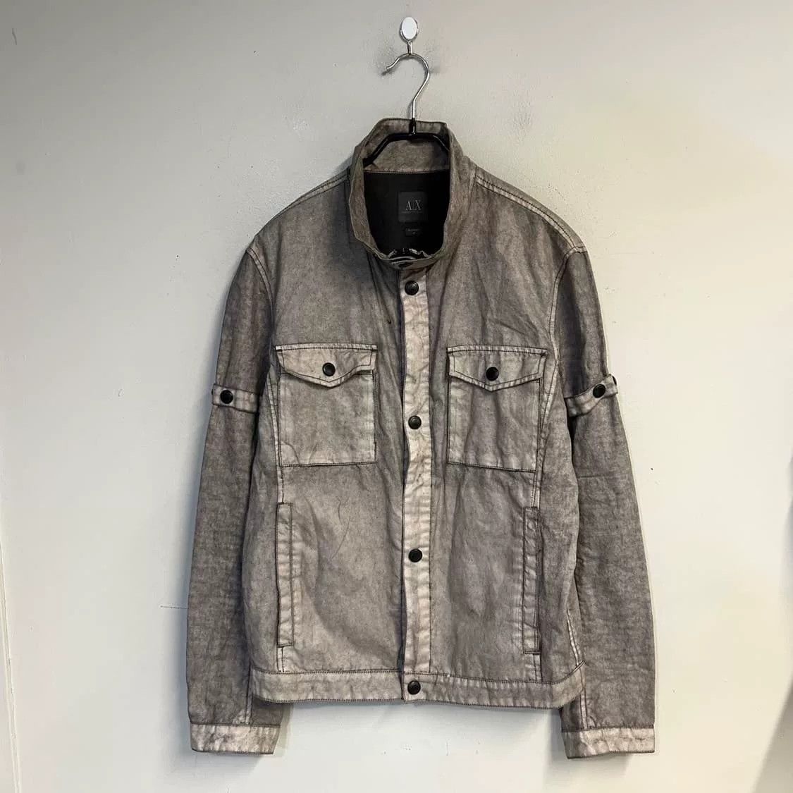Armani Armani Vintage Ghost Work Jacket Size US M / EU 48-50 / 2 - 1 Thumbnail
