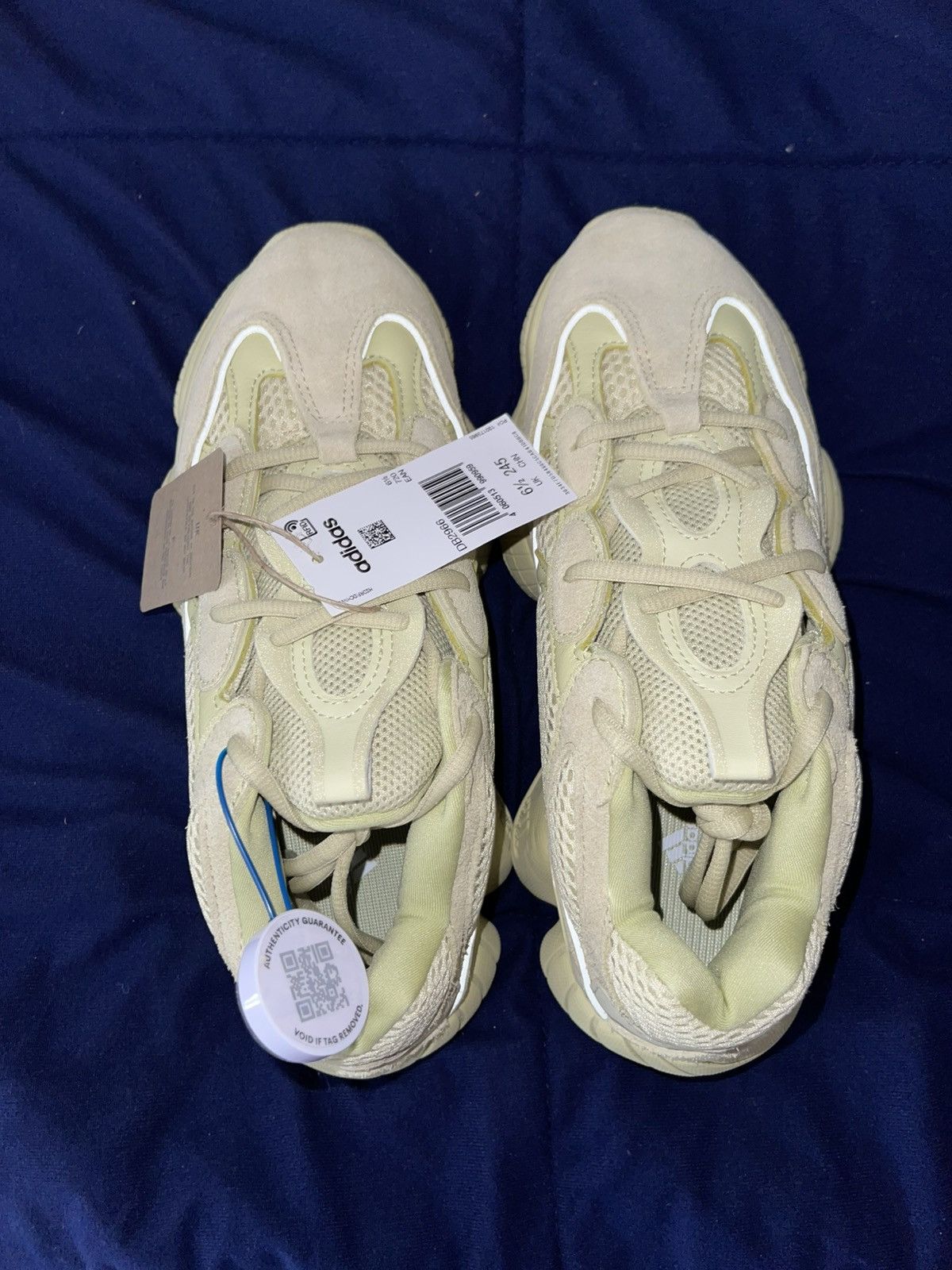 Adidas × Kanye West Yeezy 500 ‘Supermoon Yellow’ Size US 7 / EU 40 - 3 Thumbnail