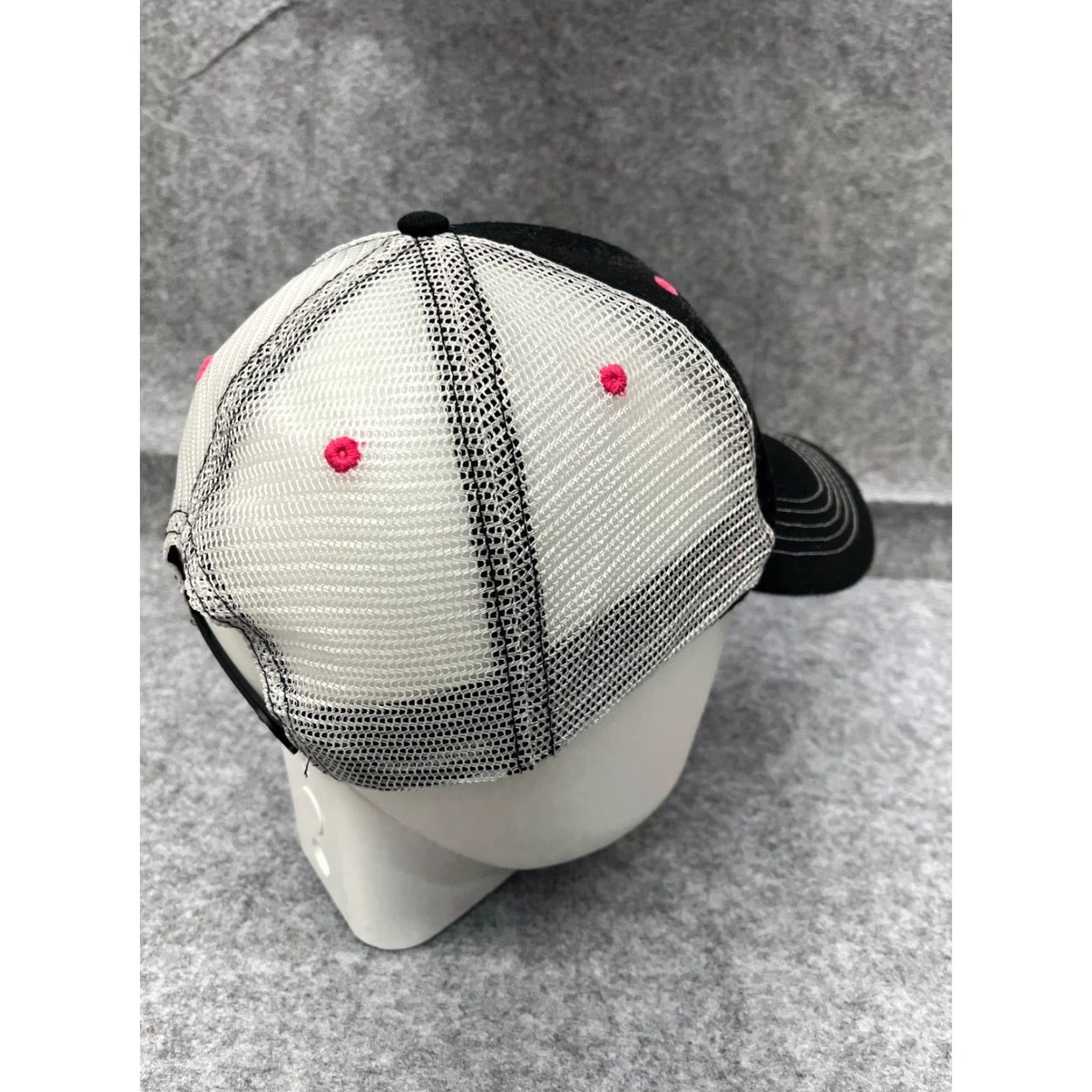 Pinko T-Mobile Hat Cap Snap Back Adult One Size Black Pink Cotton Poly Work Trucker Size ONE SIZE - 7 Thumbnail