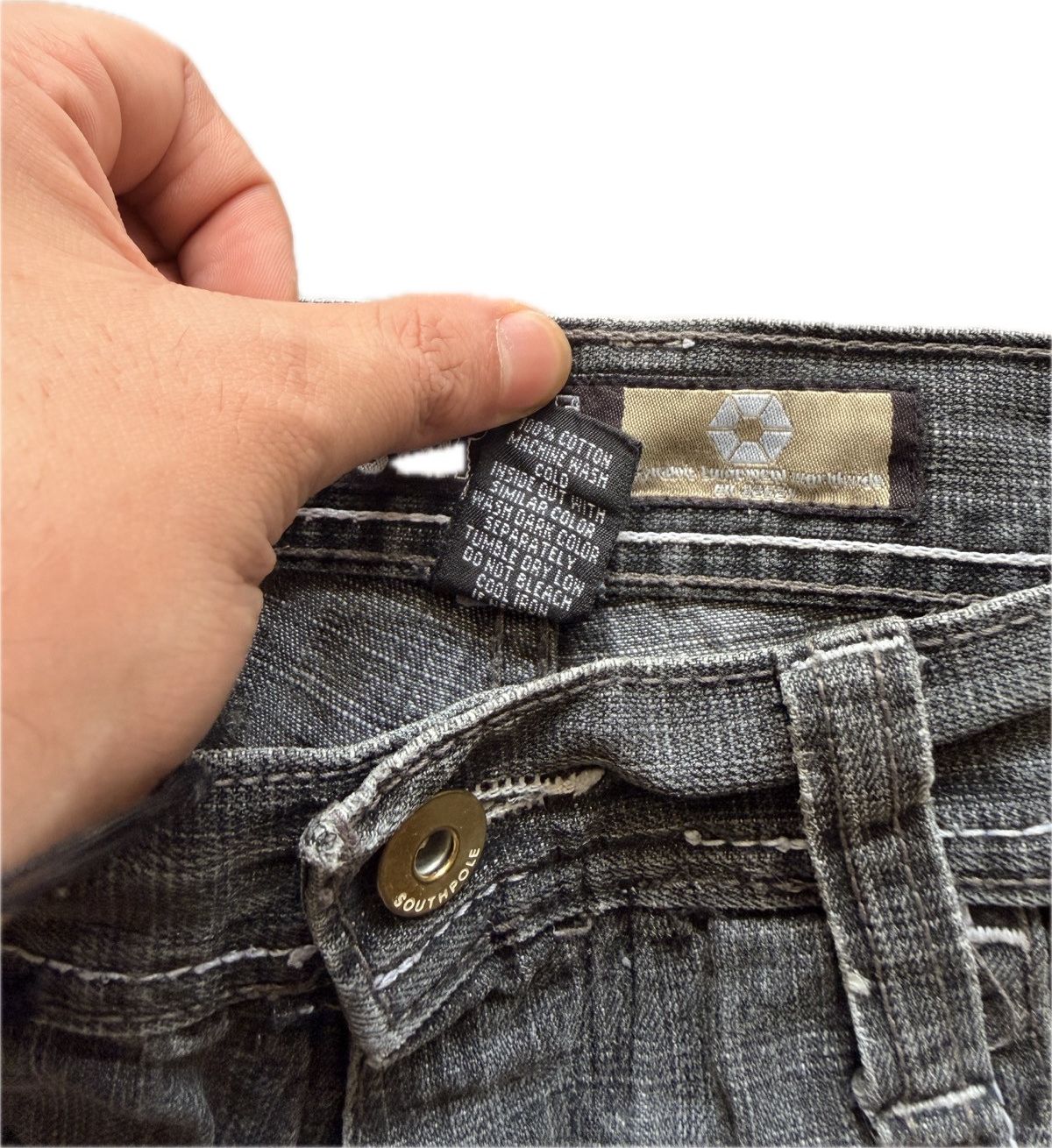 Southpole Distressed Southpole Gold Tab Jeans Size US 34 / EU 50 - 7 Thumbnail
