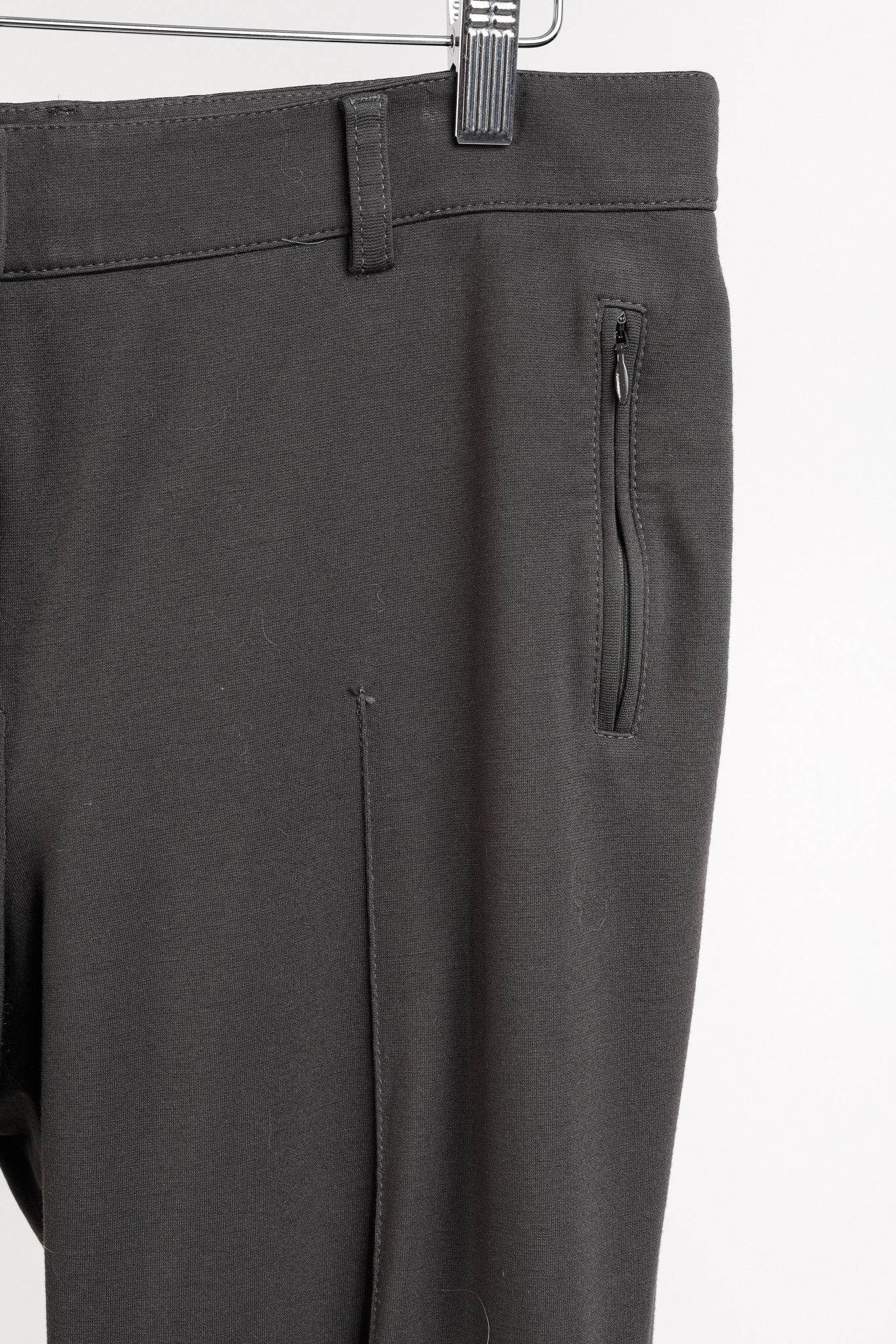 Akris Akris Punto Grey Stretch Ponte Trousers Size 32" / US 10 / IT 46 - 5 Thumbnail