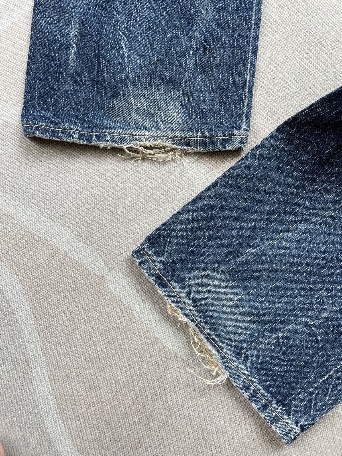 Edwin Edwin 503 Blue Trip Jeans Size US 36 / EU 52 - 12 Thumbnail